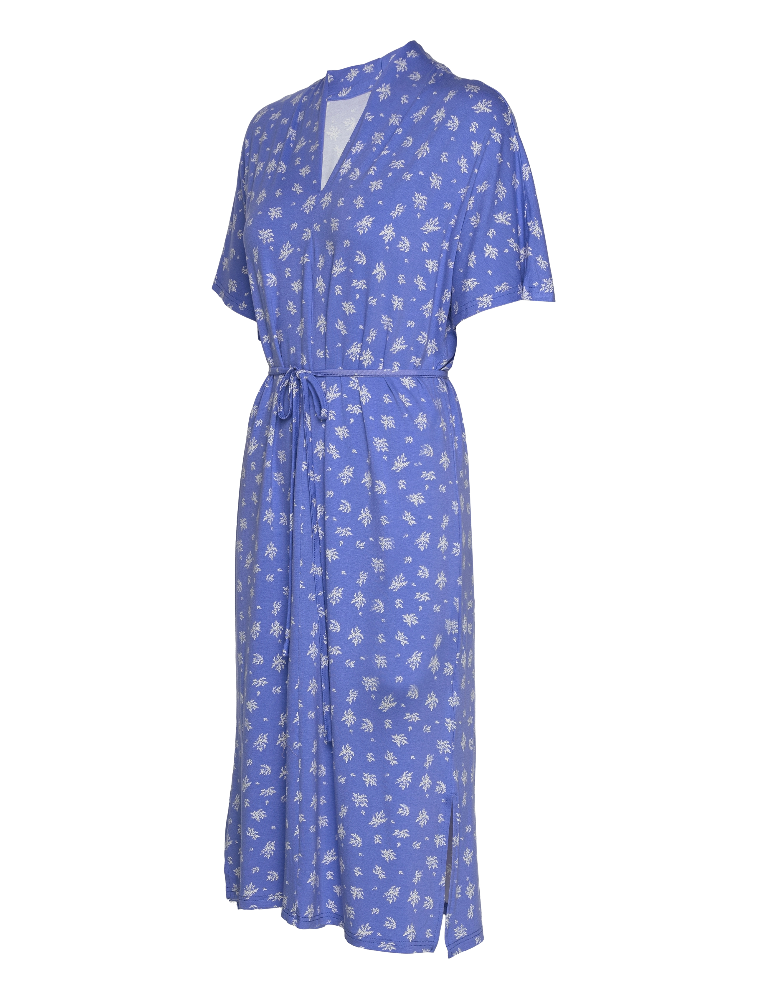 Fransa - FRFEDOT DR 6 - maxikleider - ultramarine w. flowers - 3