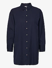Fransa - FRMADDIE TU 1 - långärmade skjortor - navy blazer melange - 0