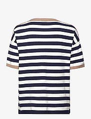Fransa - FRADDI PU 2 - t-shirts - navy blazer mix - 1