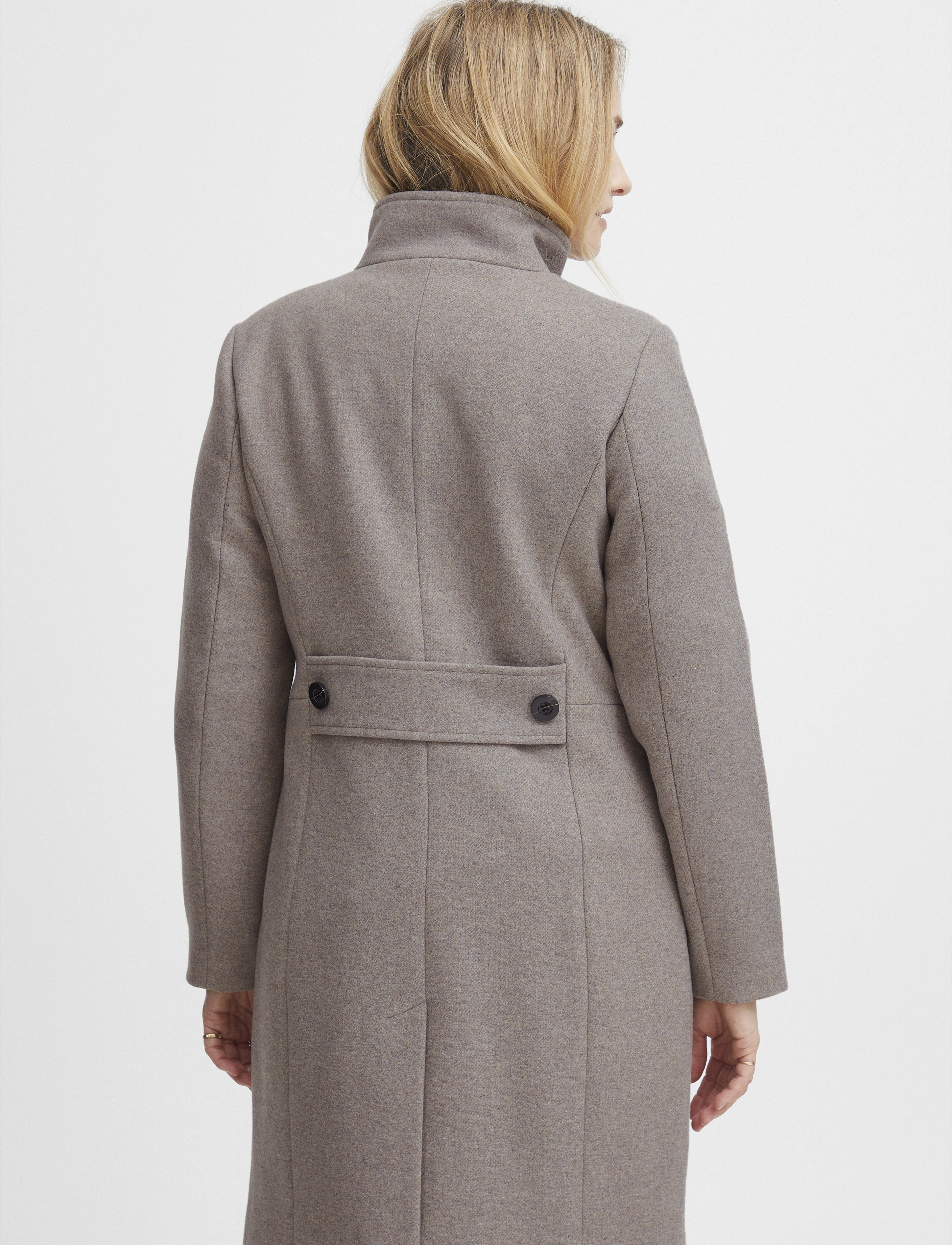 Fransa - FRPENELOPE JA 1 - wool coats - tiger's eye melange - 5