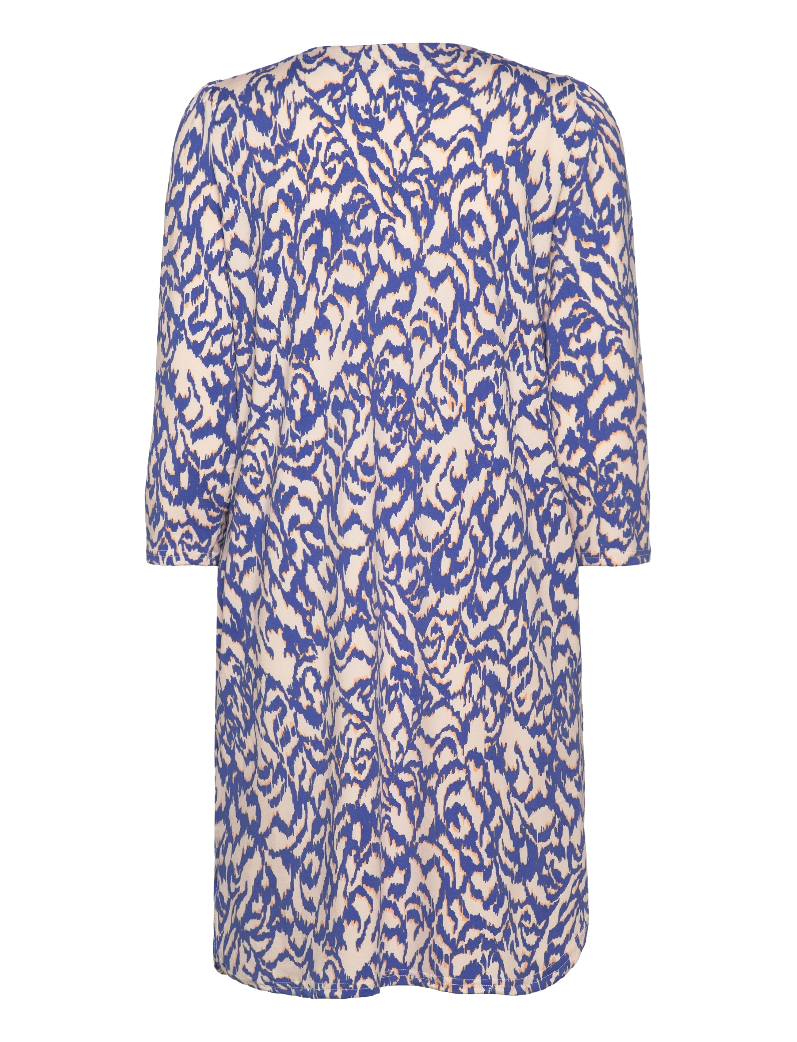Fransa - FRSEEN TU 1 - kurze kleider - beaucoup blue aop ms24 01b - 2