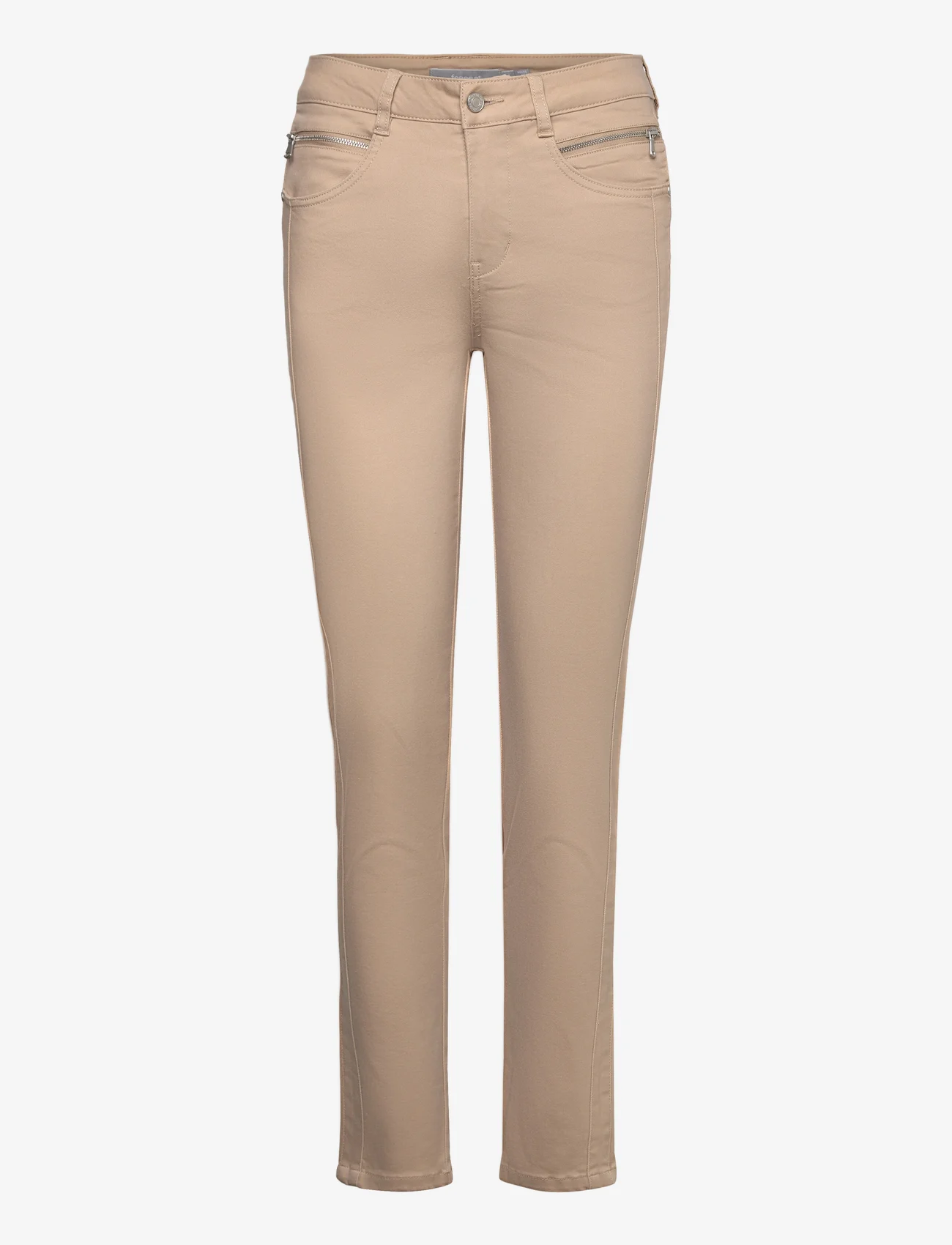 Fransa - FRLOMAX 4 Pants NEW - skinny jeans - silver mink - 0