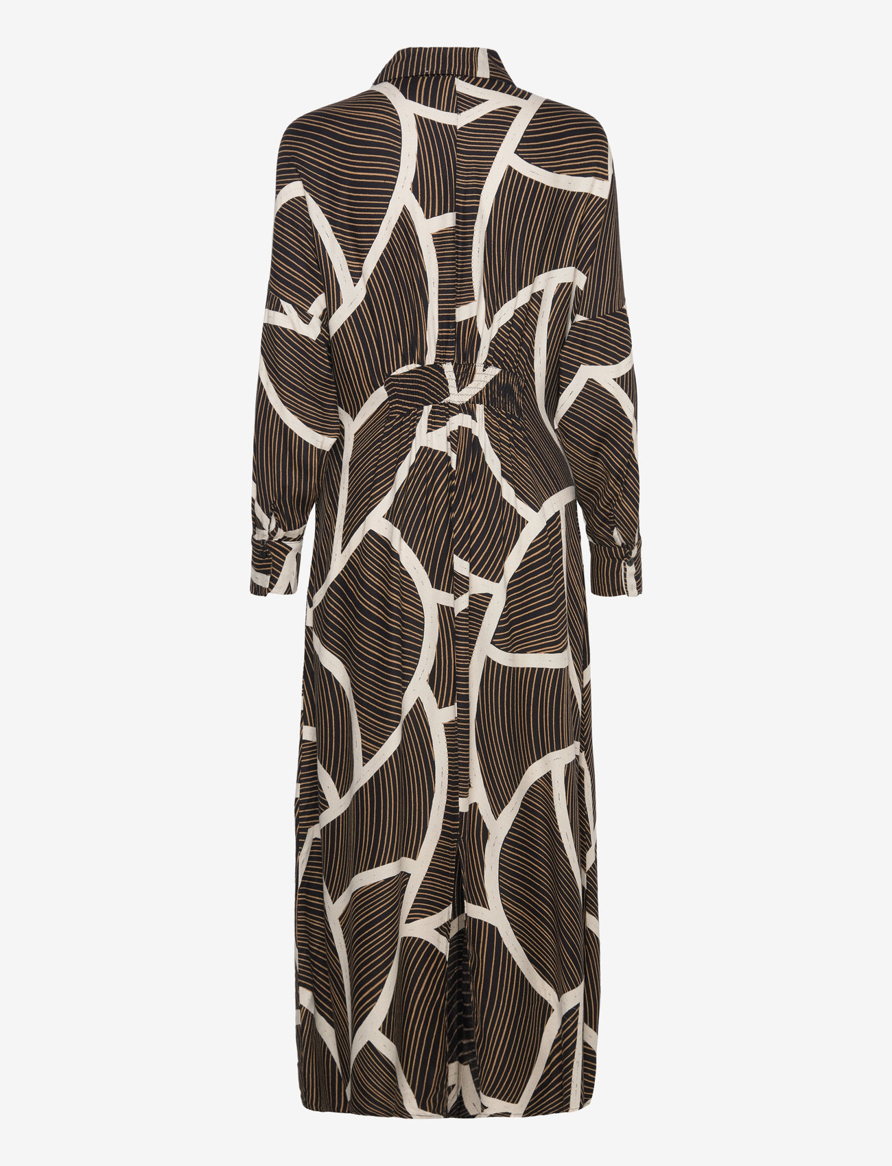 Fransa - FRGITA DR 1 - skjortklänningar - black mix ma23 lines - 1