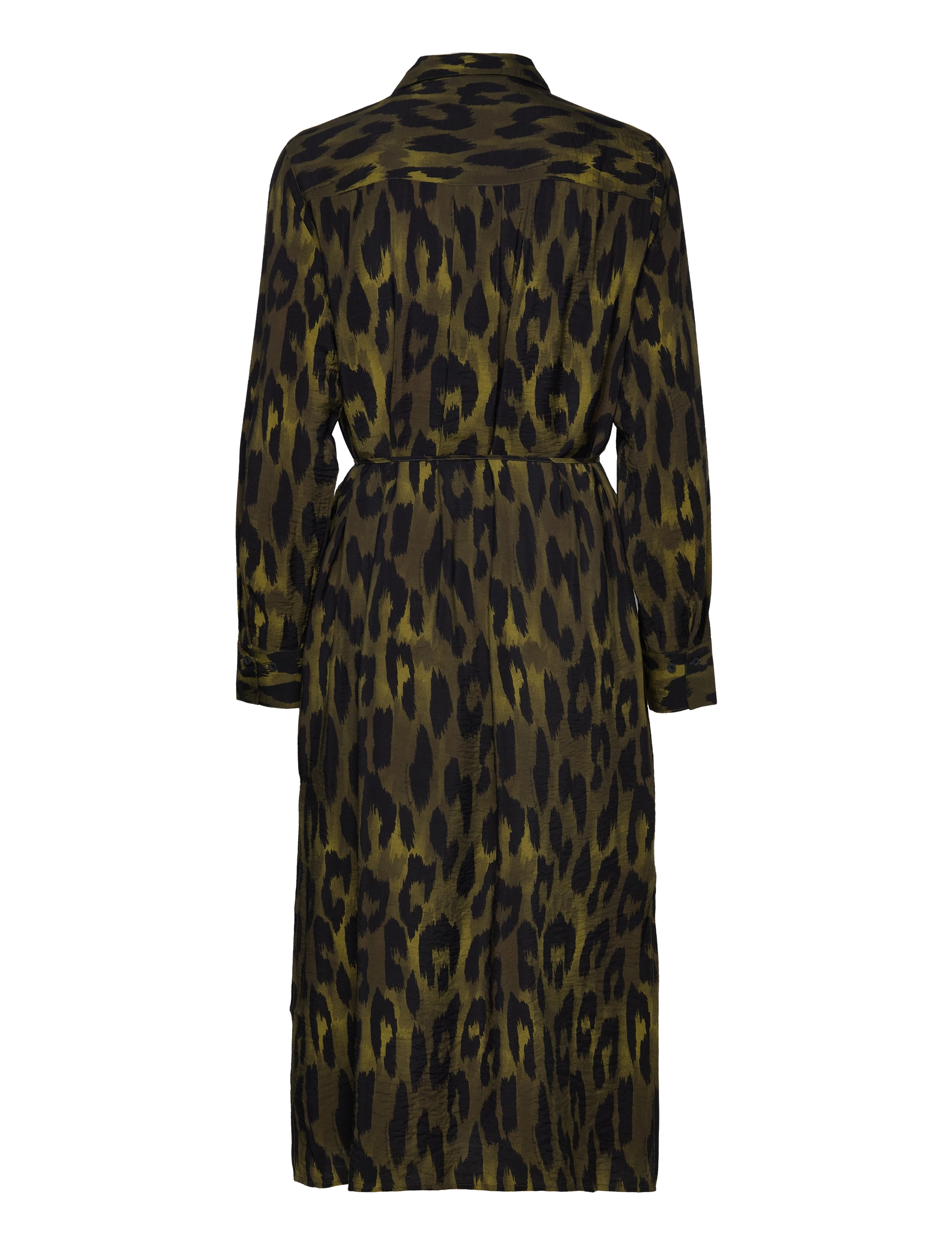 Fransa - FRLEONI DR 1 - shirt dresses - rifle green mix ma23 leo - 1