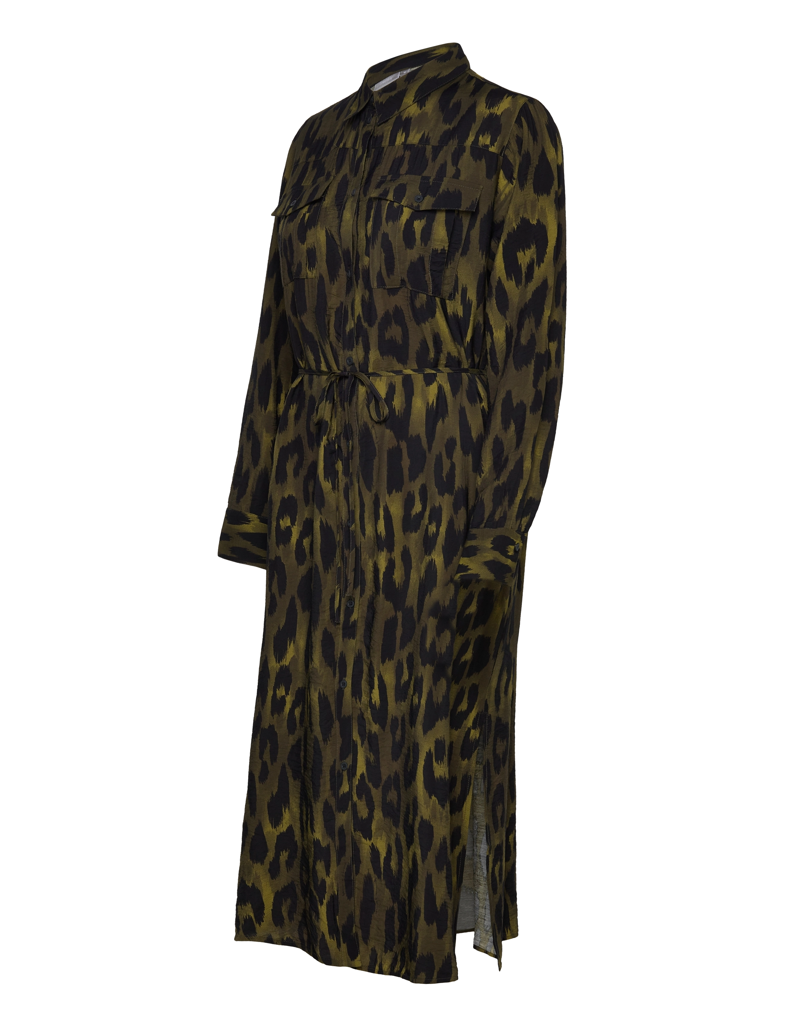 Fransa - FRLEONI DR 1 - shirt dresses - rifle green mix ma23 leo - 3