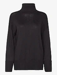 Fransa - FRALMA PU 5 - džemperi ar augstu apkakli - black - 0