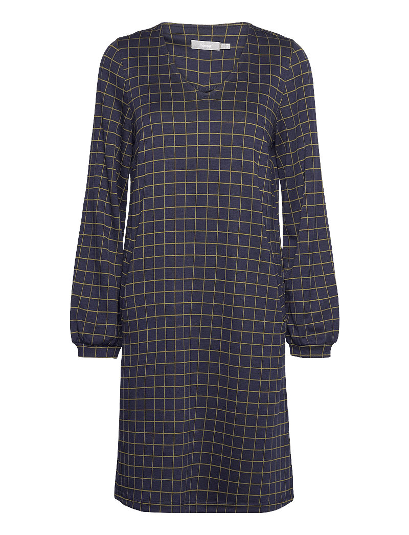 Fransa - FRBLENDA DR 2 - skjortekjoler - peacoat mix - 0