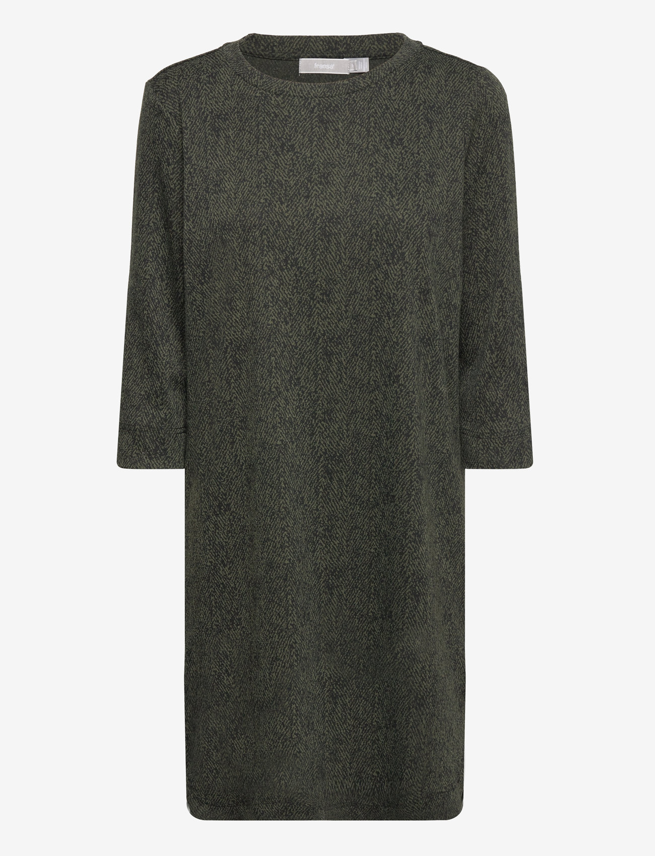 Fransa - FRVARSA DR 1 - short dresses - rifle green mix - 0