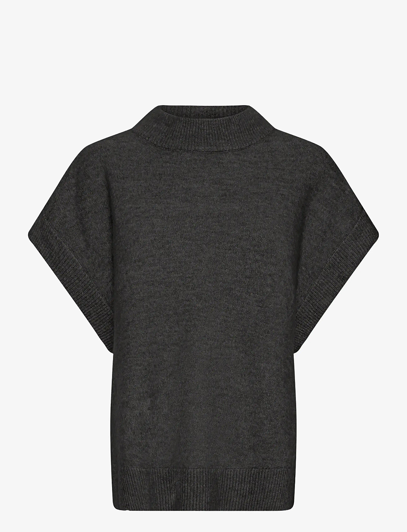 Fransa - FRSANNY VE 1 - strikveste - charcoal gray melange - 1