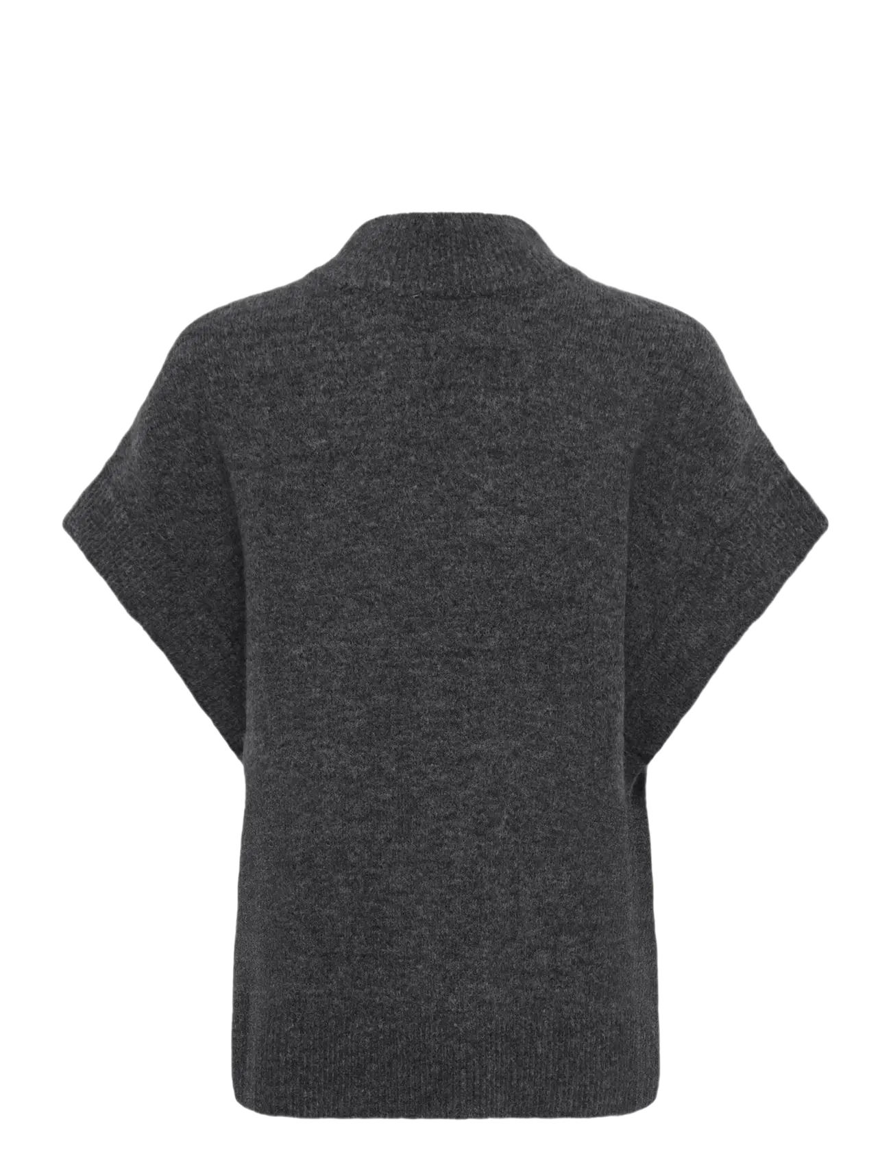 Fransa - FRSANNY VE 1 - strikveste - charcoal gray melange - 2