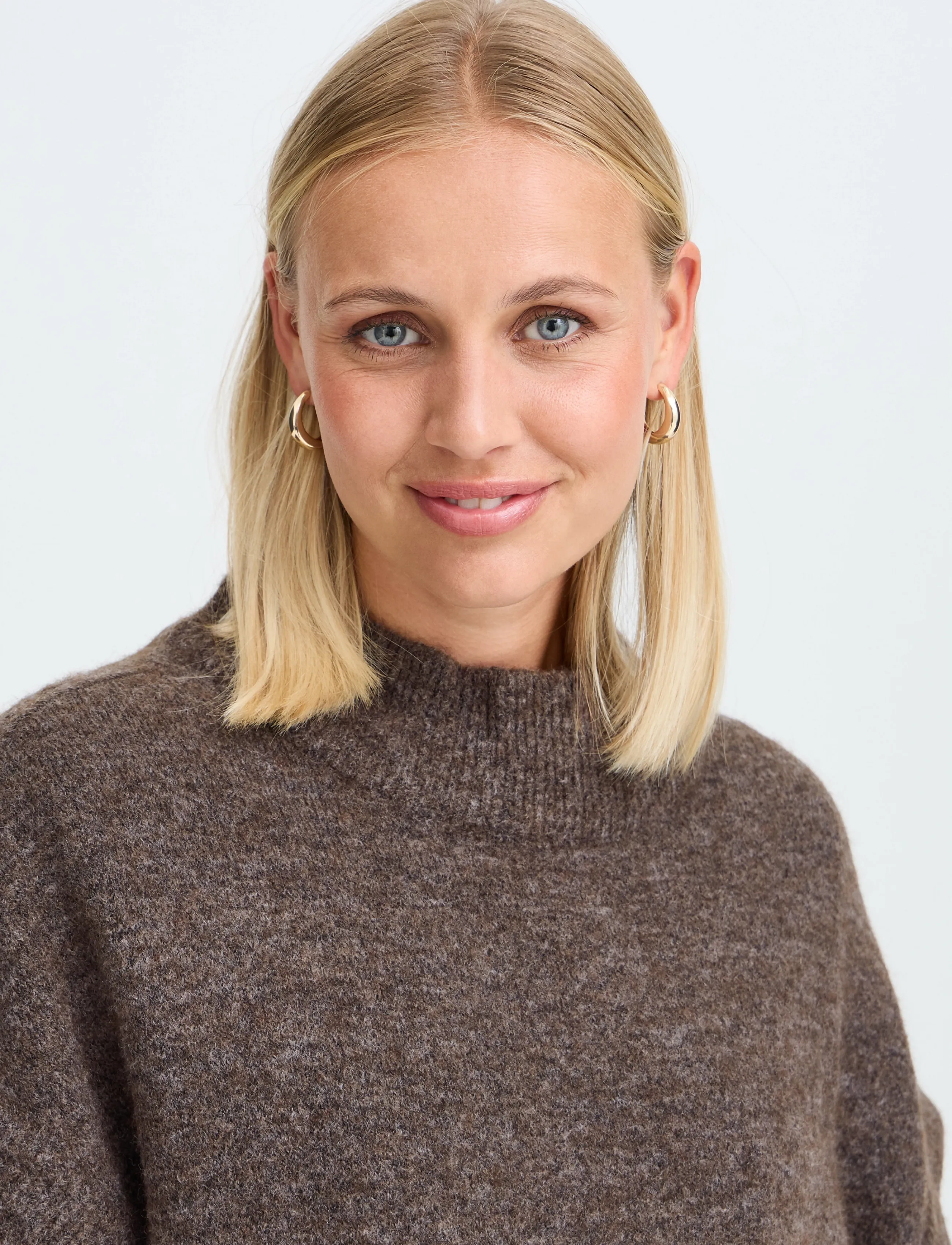 Fransa - FRSANNY VE 1 - strickwesten - hot fudge melange - 5