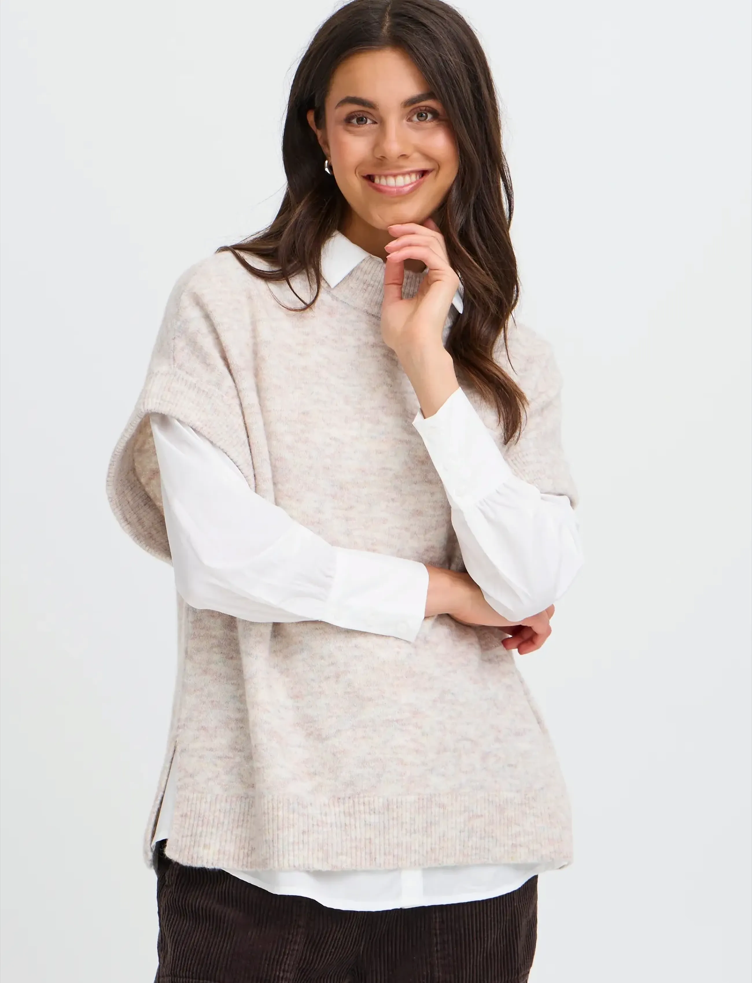 Fransa - FRSANNY VE 1 - laveste priser - oatmeal melange - 3