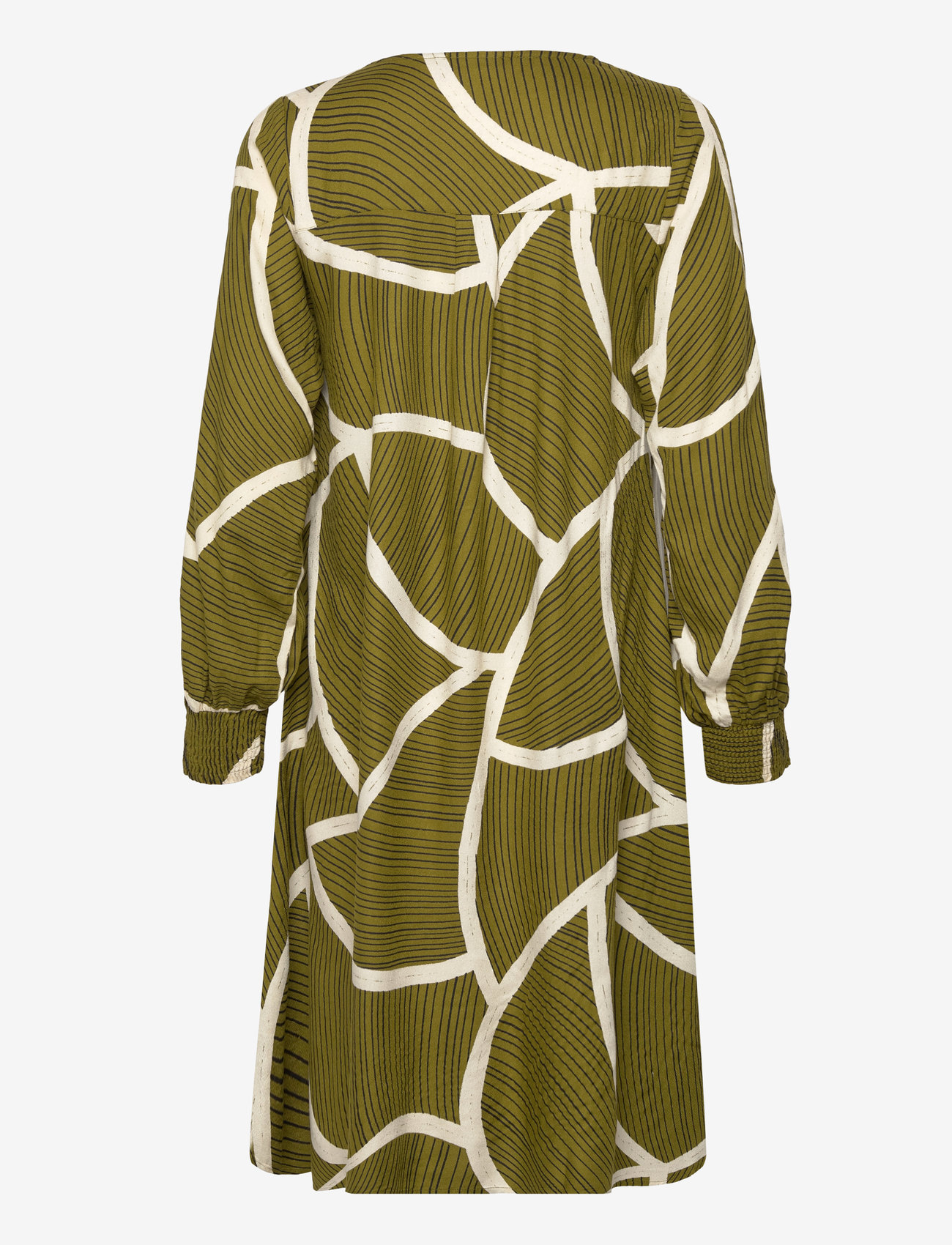Fransa - FRGITA DR 2 - midiklänningar - golden cypress mix ma 23 lines - 1