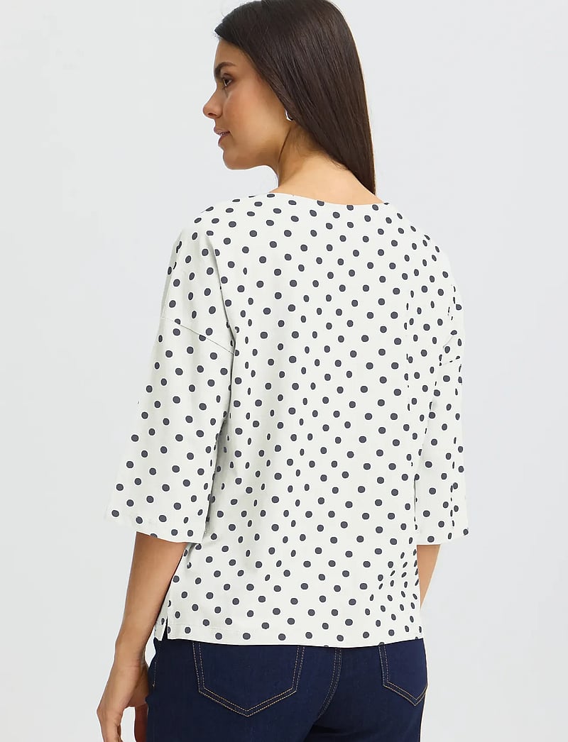 Fransa - FRSIVA TEE 3 - t-särgid - navy blazer mix - 4