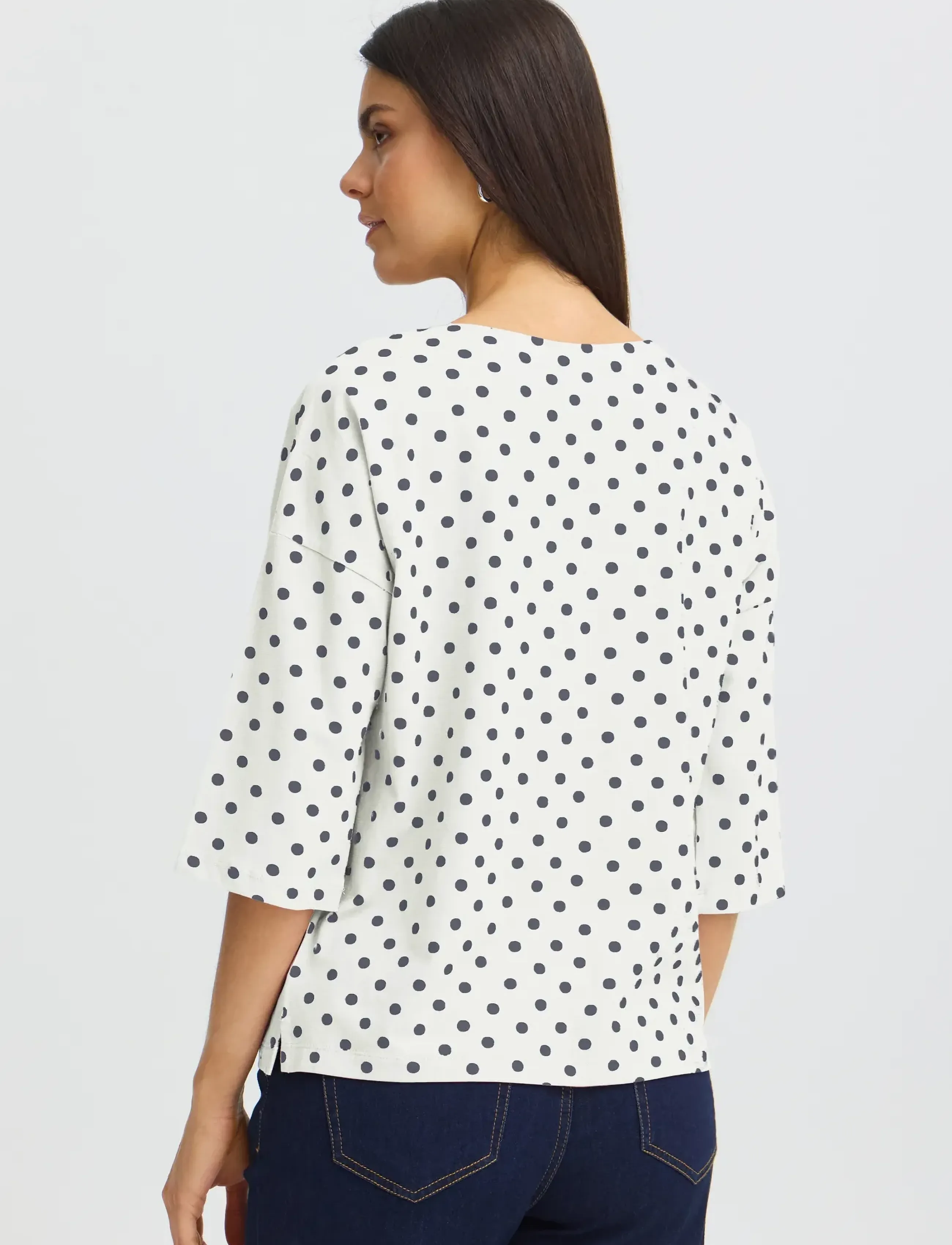 Fransa - FRSIVA TEE 3 - t-shirts - navy blazer mix - 4