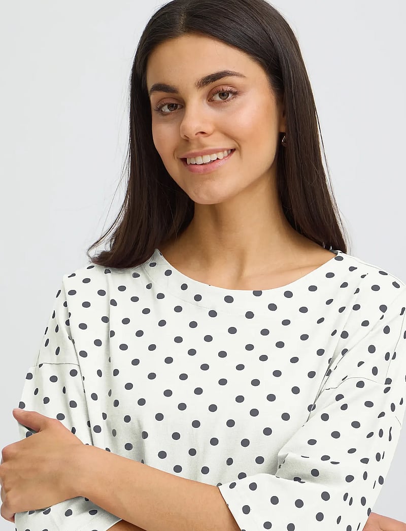 Fransa - FRSIVA TEE 3 - t-särgid - navy blazer mix - 5