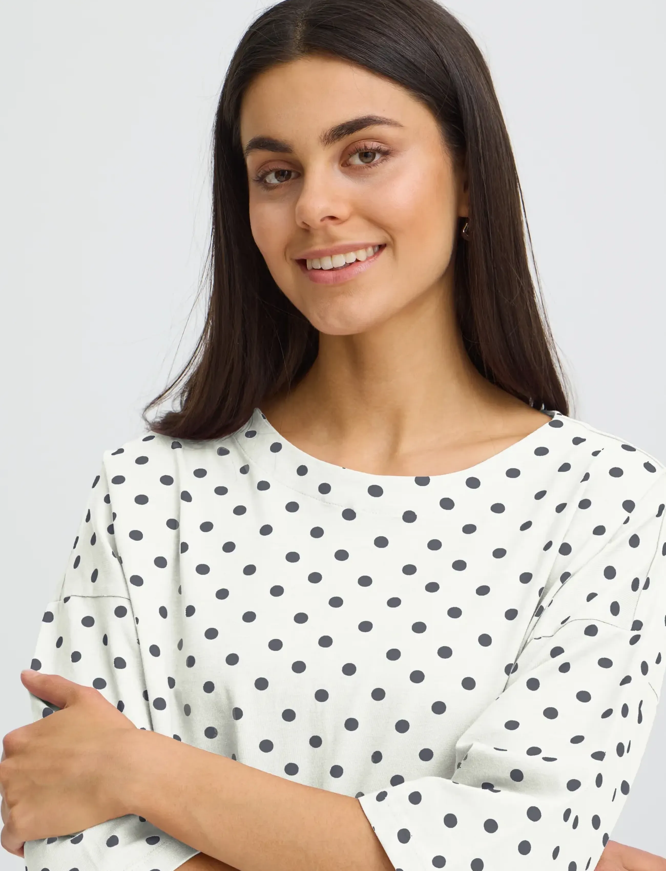Fransa - FRSIVA TEE 3 - laveste priser - navy blazer mix - 5
