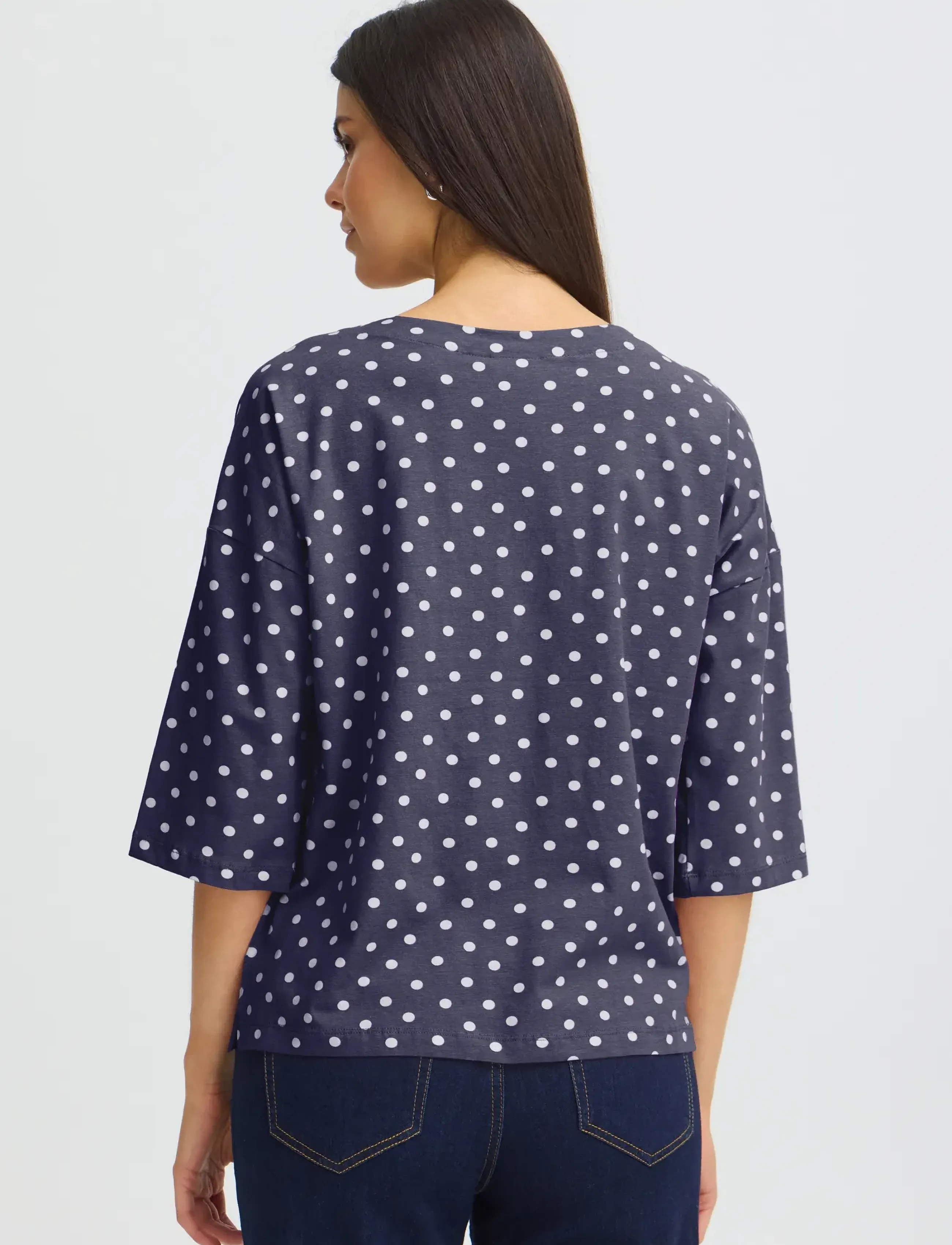 Fransa - FRSIVA TEE 3 - t-shirts - snow white mix - 4