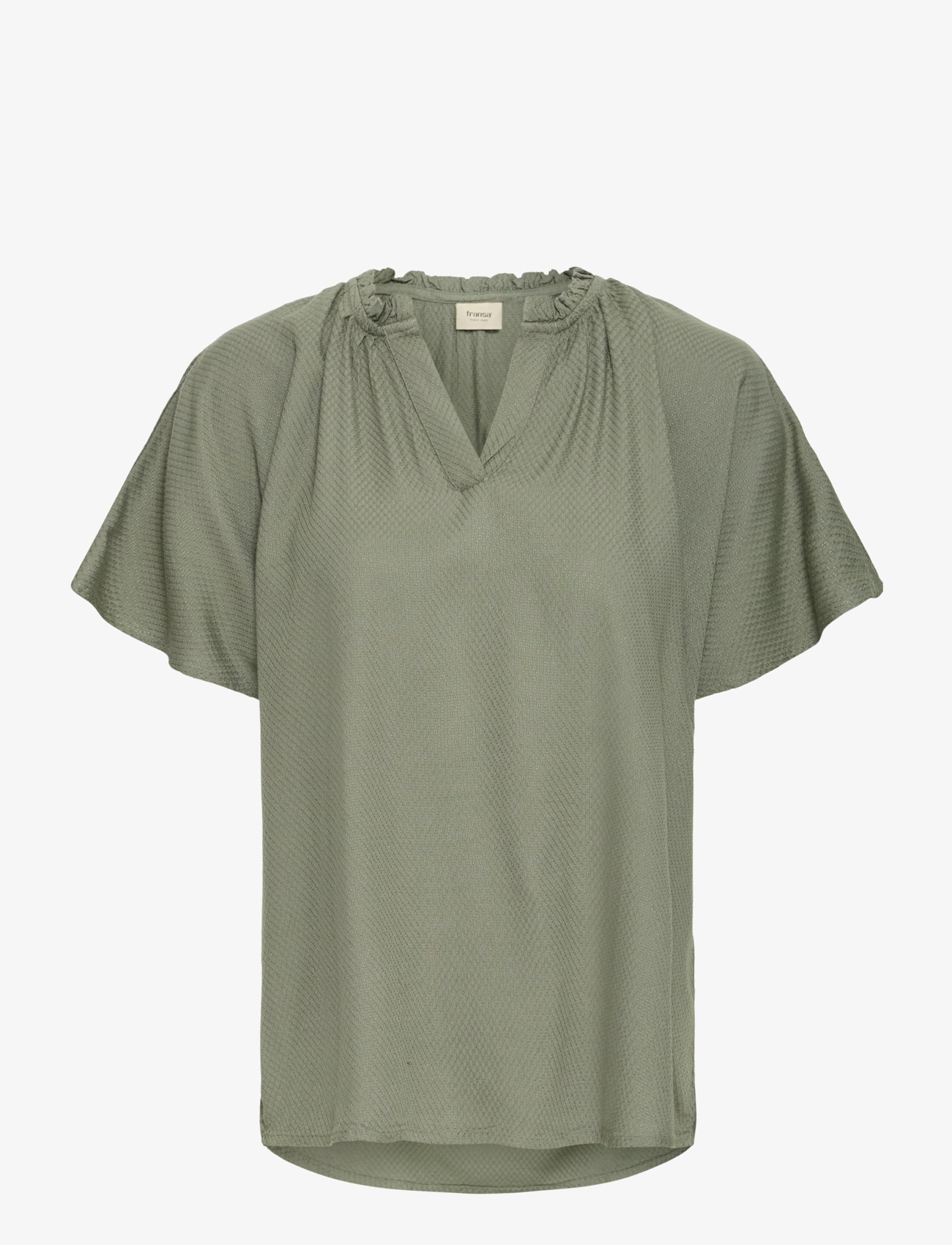 Fransa FRKAMMA BL 1 - Bluser - AGAVE GREEN / khaki/green