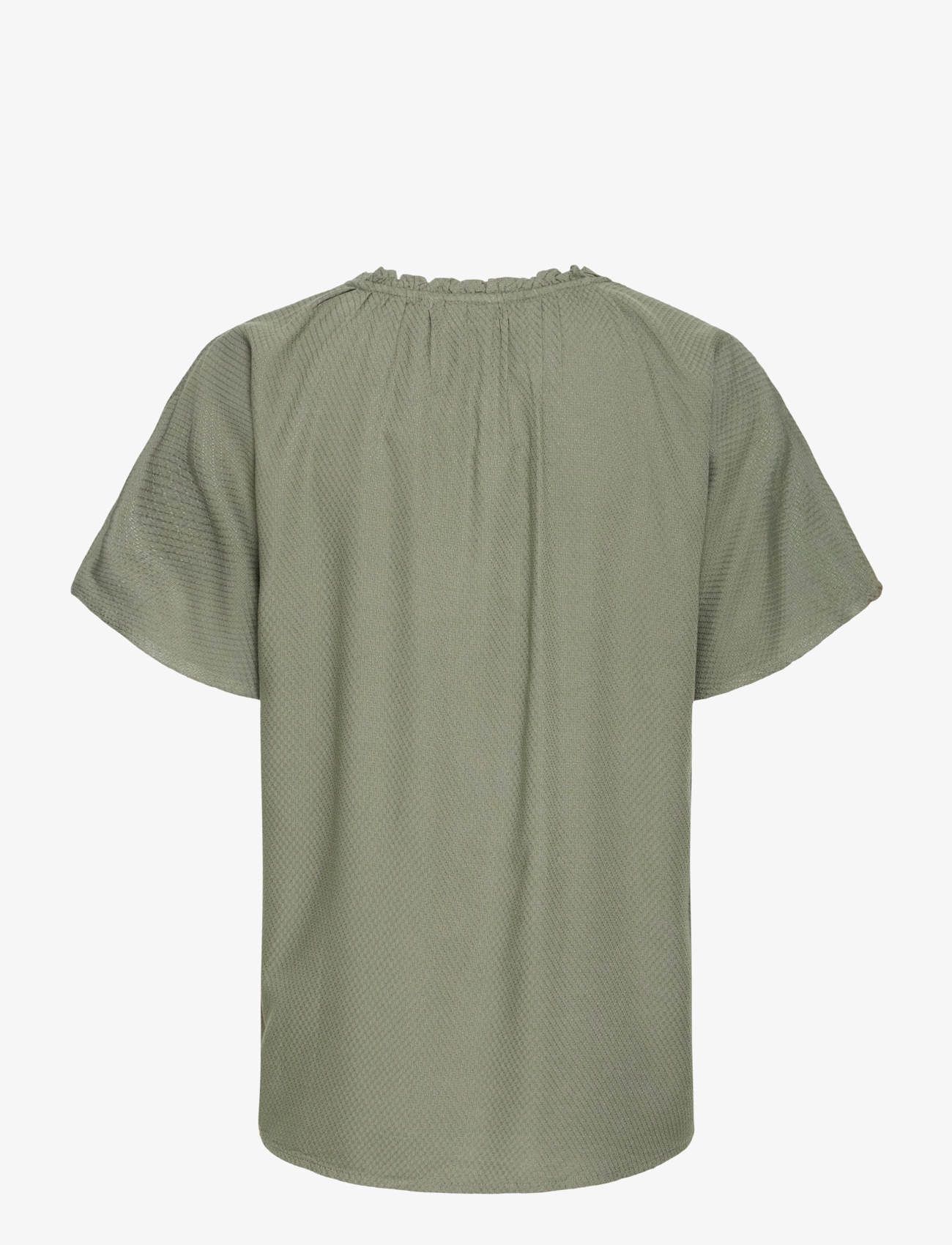 Fransa - FRKAMMA BL 1 - blouses à manches courtes - agave green - 2