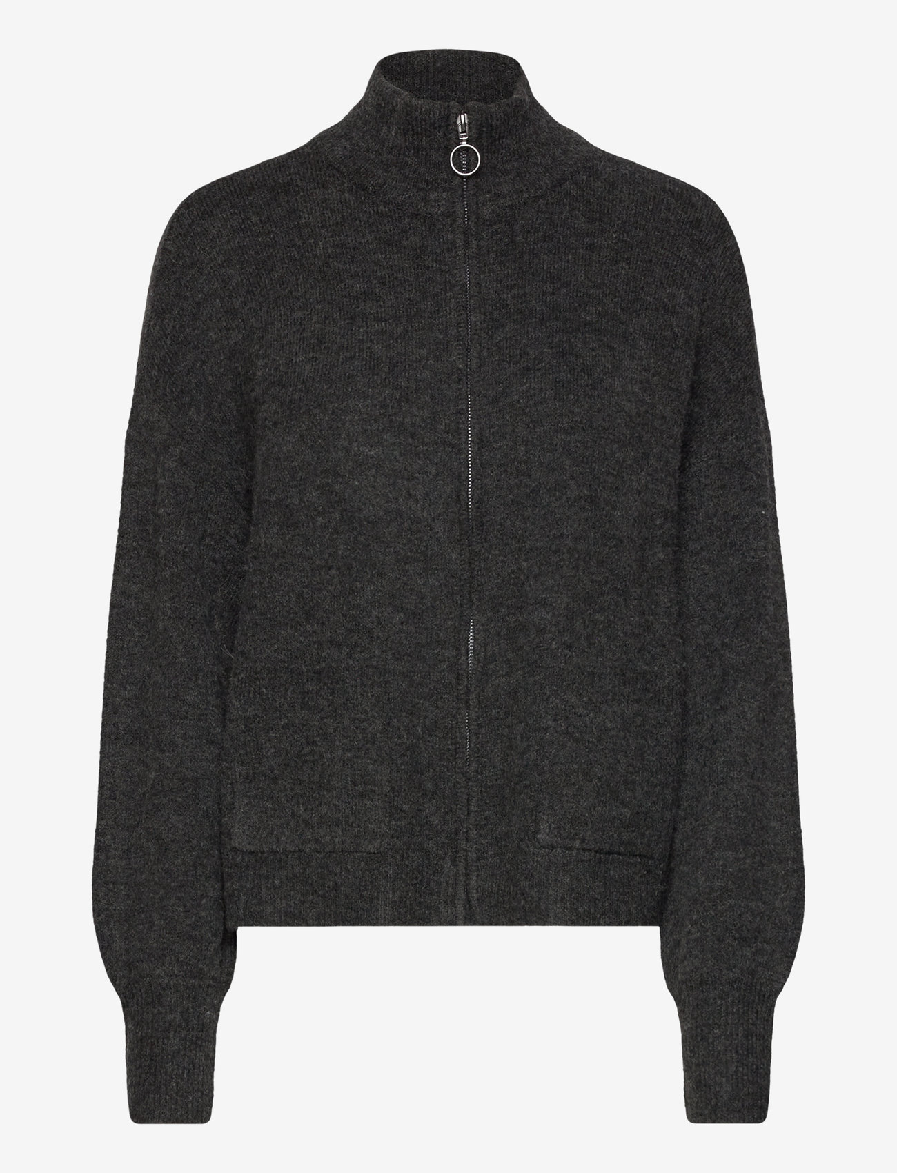 Fransa - FRELVIRA CAR 2 - cardigans - charcoal melange - 0