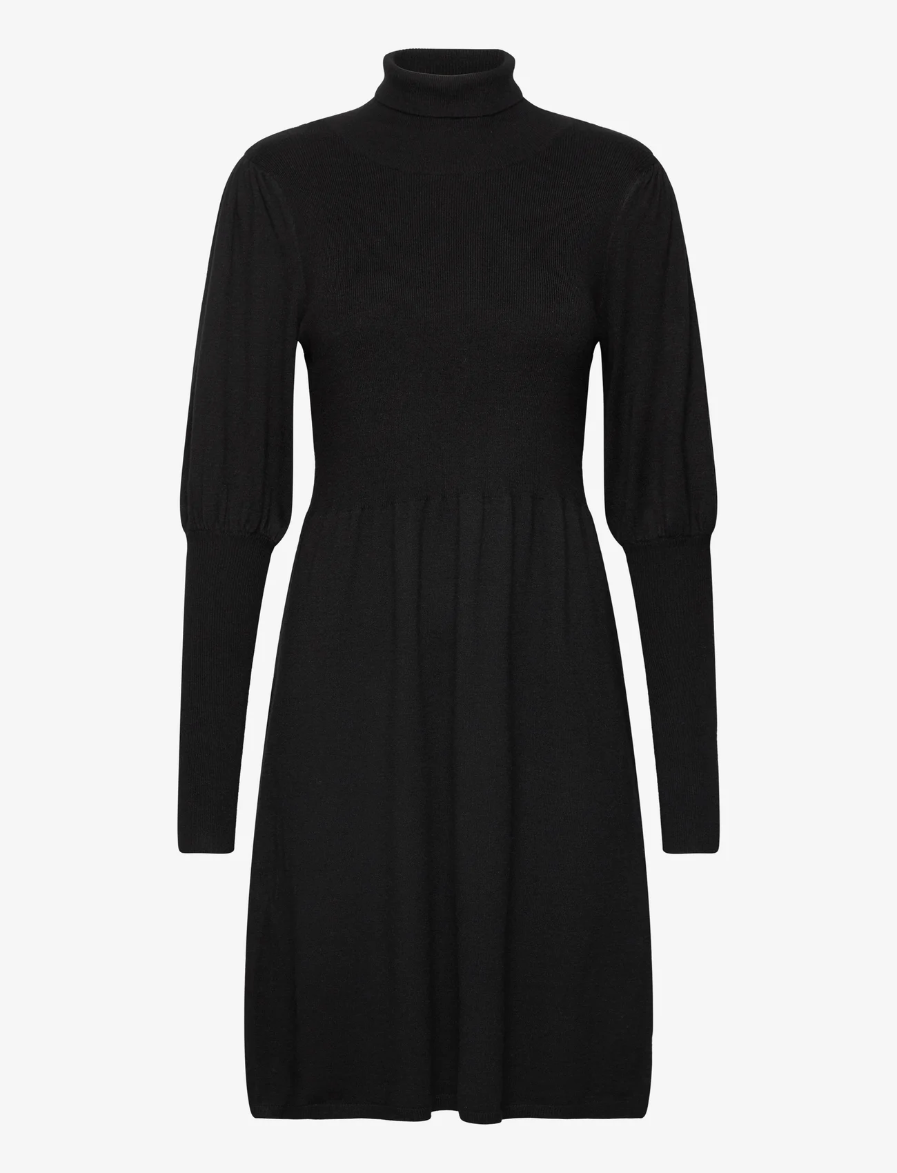 Fransa - FRDEDINA DR 7 - knitted dresses - black - 0