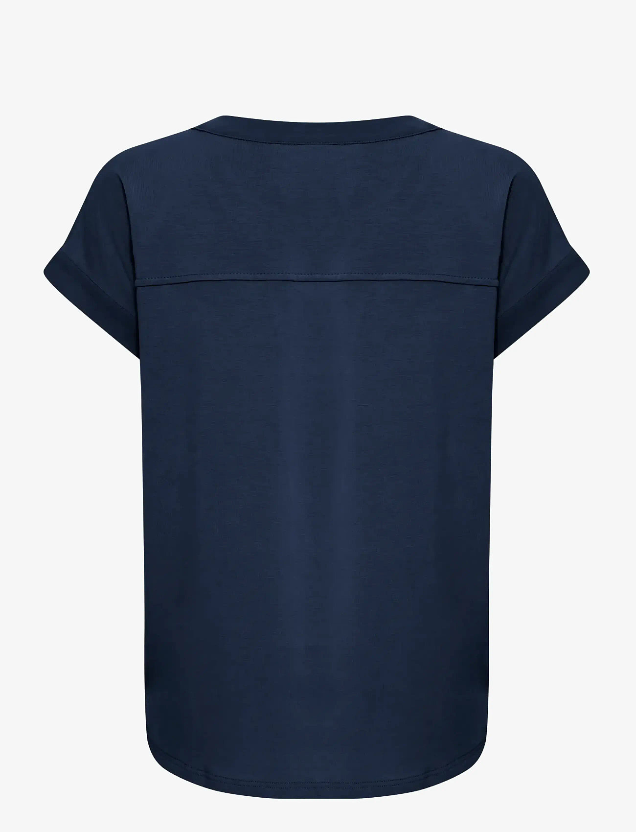 Fransa - FRLIV TEE 1 - kortärmade blusar - navy blazer - 2