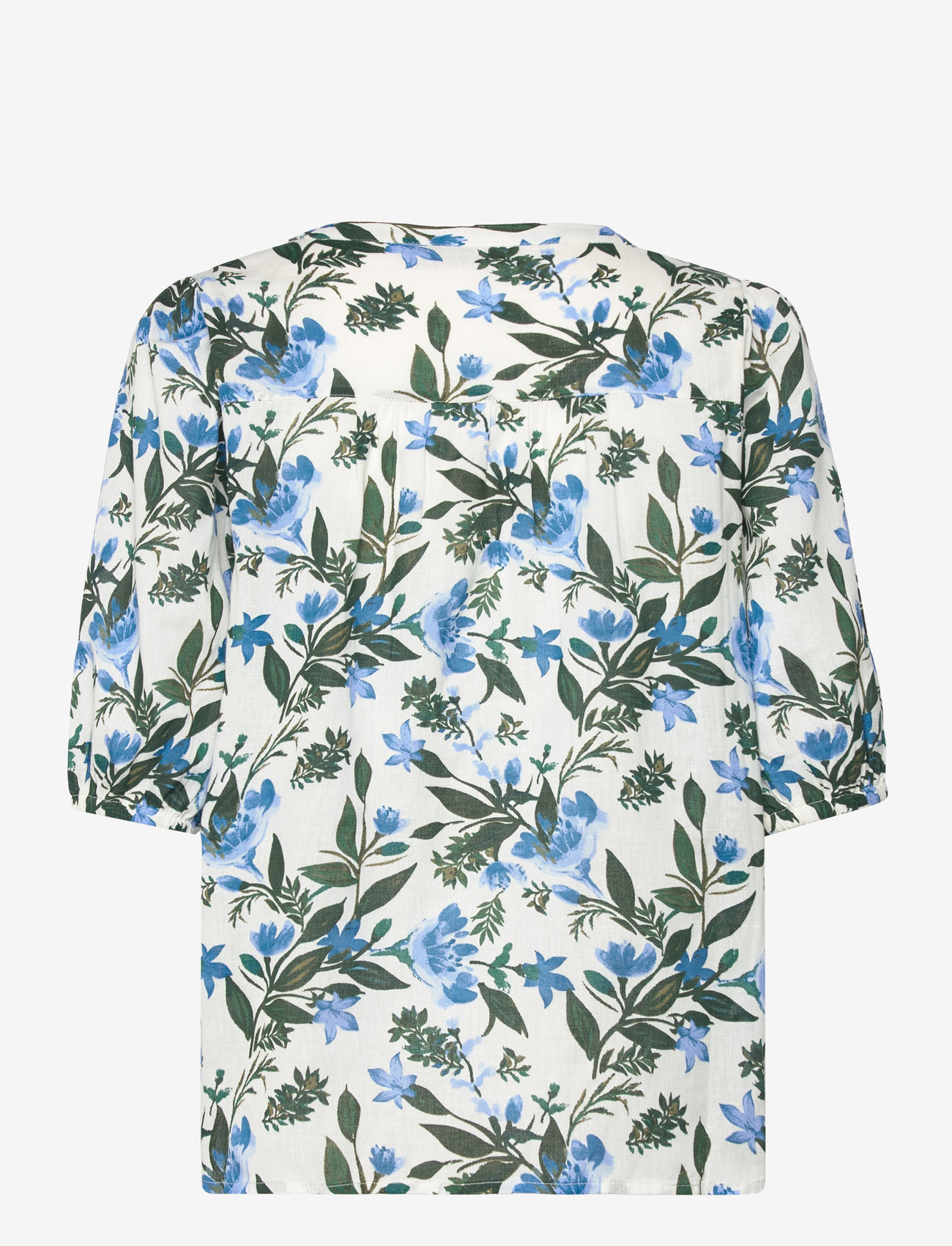 Fransa - FRMADDIE BL 2 - kortærmede bluser - fransa aop 02g hydrangea - 1