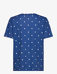 Fransa - FRHAZEL TEE 2 - t-shirts - beaucoup blue aop ms24 01e - 1