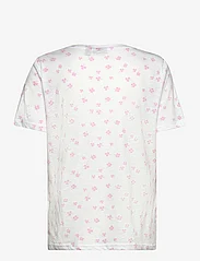 Fransa - FRHAZEL TEE 2 - t-shirts - pink frosting aop ms24 01h - 2