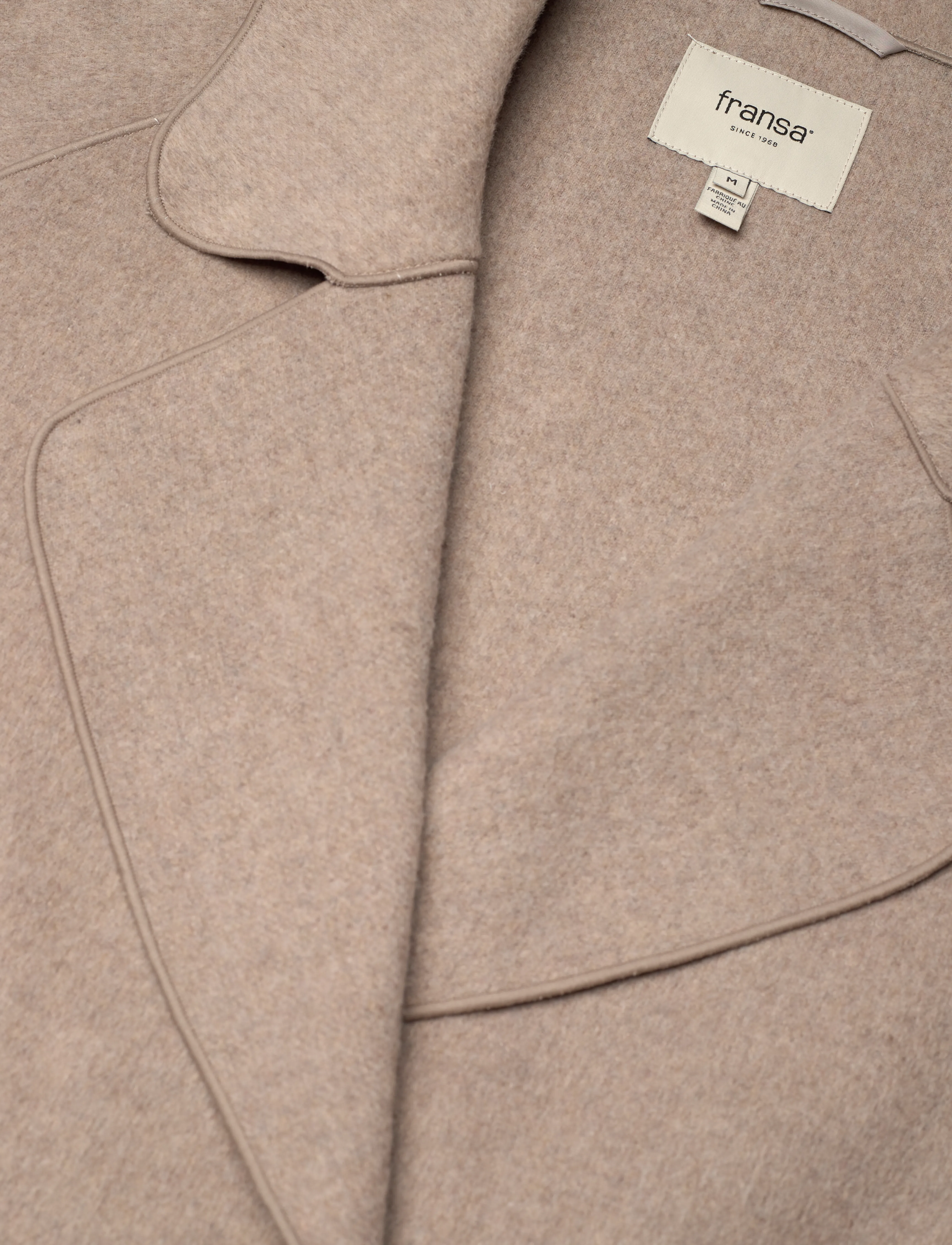 Fransa - FRMADILINA JA 1 - uldfrakker - silver mink melange - 3