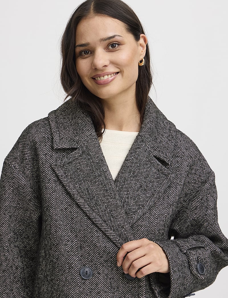 Fransa - FRMALIKA JA 1 - mäntel - black mix - 5