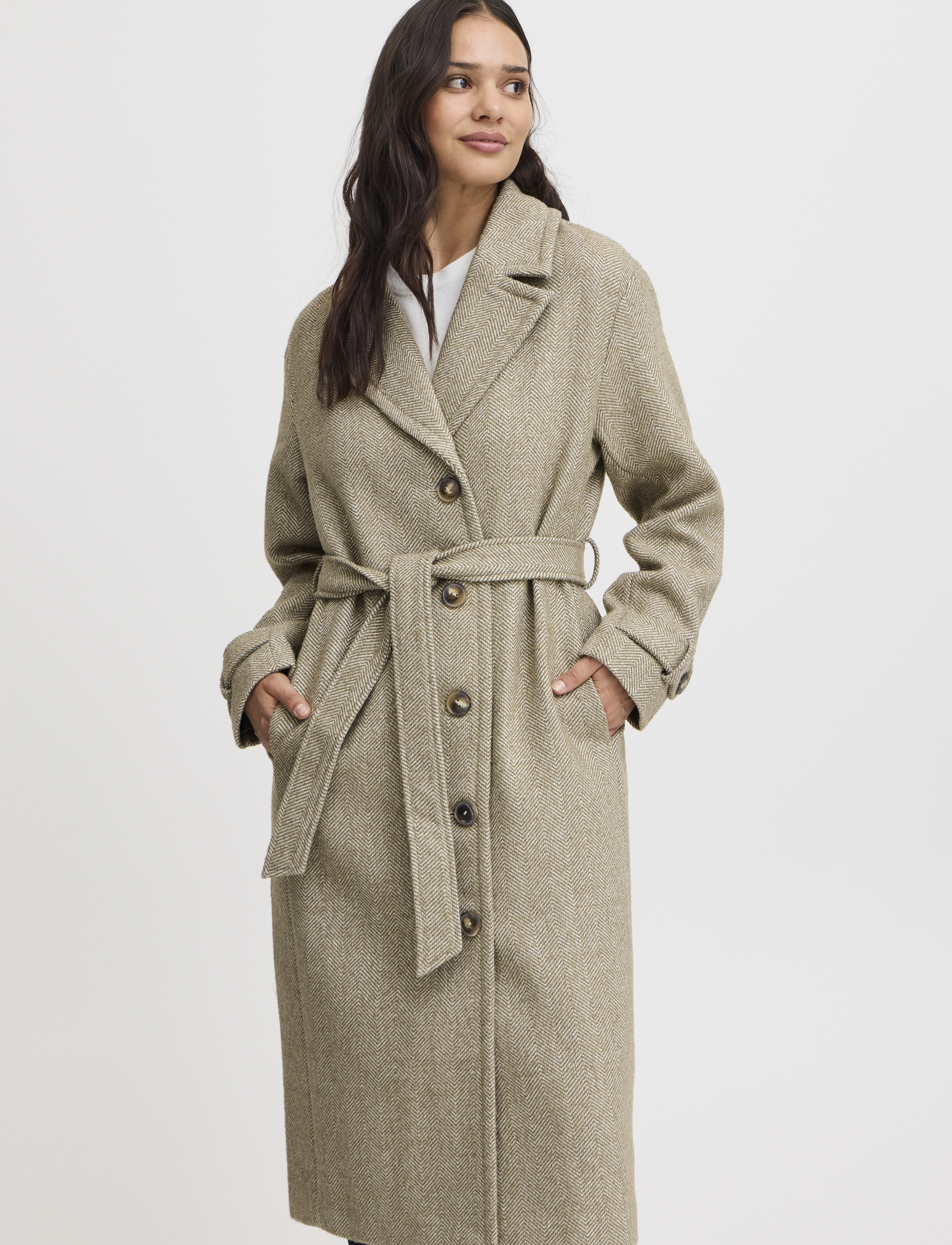 Fransa - FRMALIKA JA 2 - wintermäntel - silver mink mix - 3