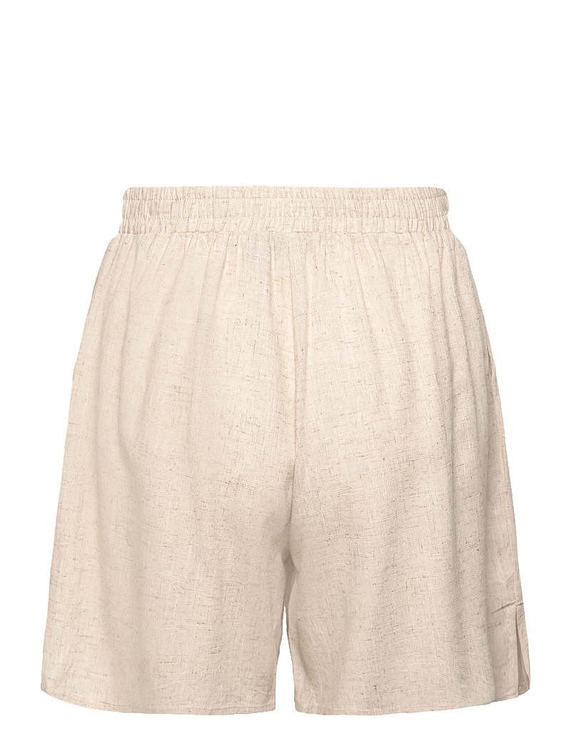 Fransa - FRJUNA SHO 1 - leinen-shorts - birch melange - 2