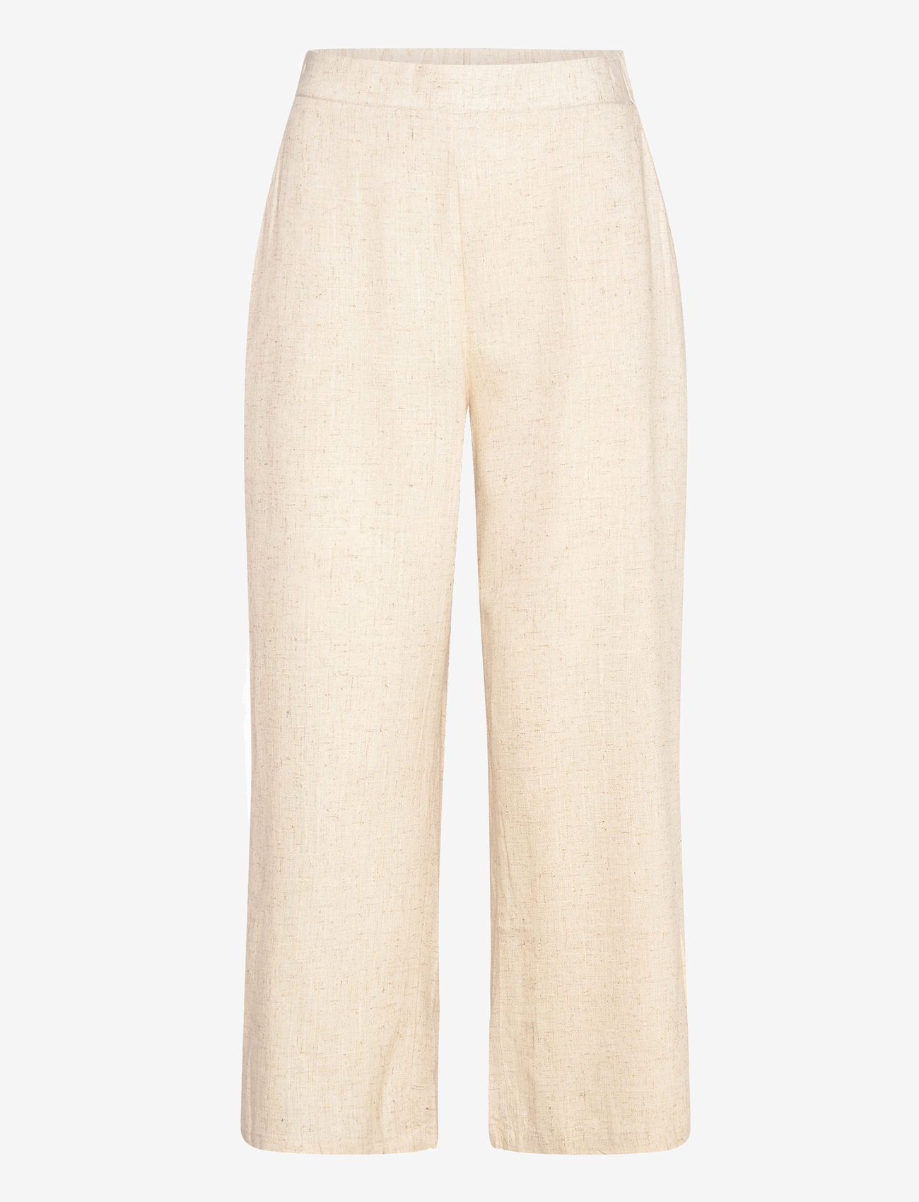 Fransa - FRJUNA CU 1 - leinenhosen - birch melange - 1