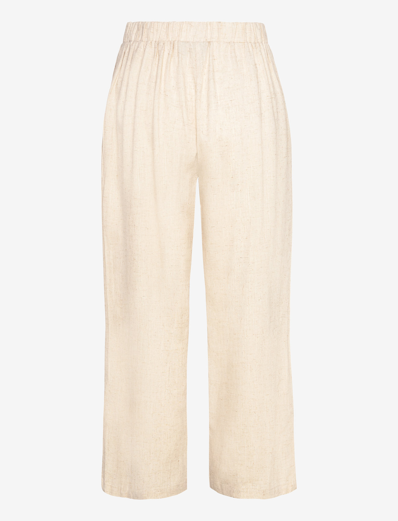 Fransa - FRJUNA CU 1 - leinenhosen - birch melange - 2