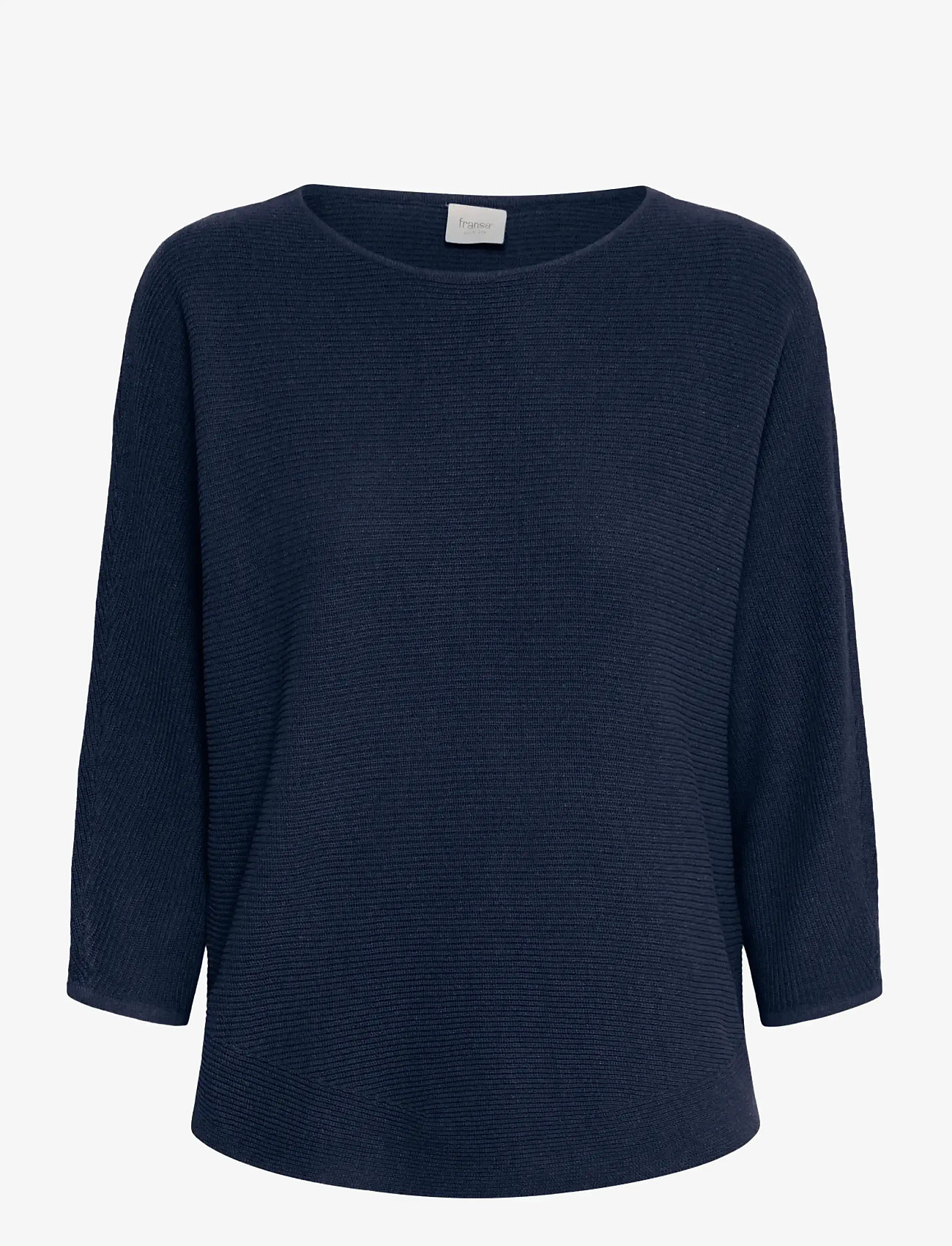 Fransa - FRSINJA PU 1 - stickade tröjor - navy blazer - 1