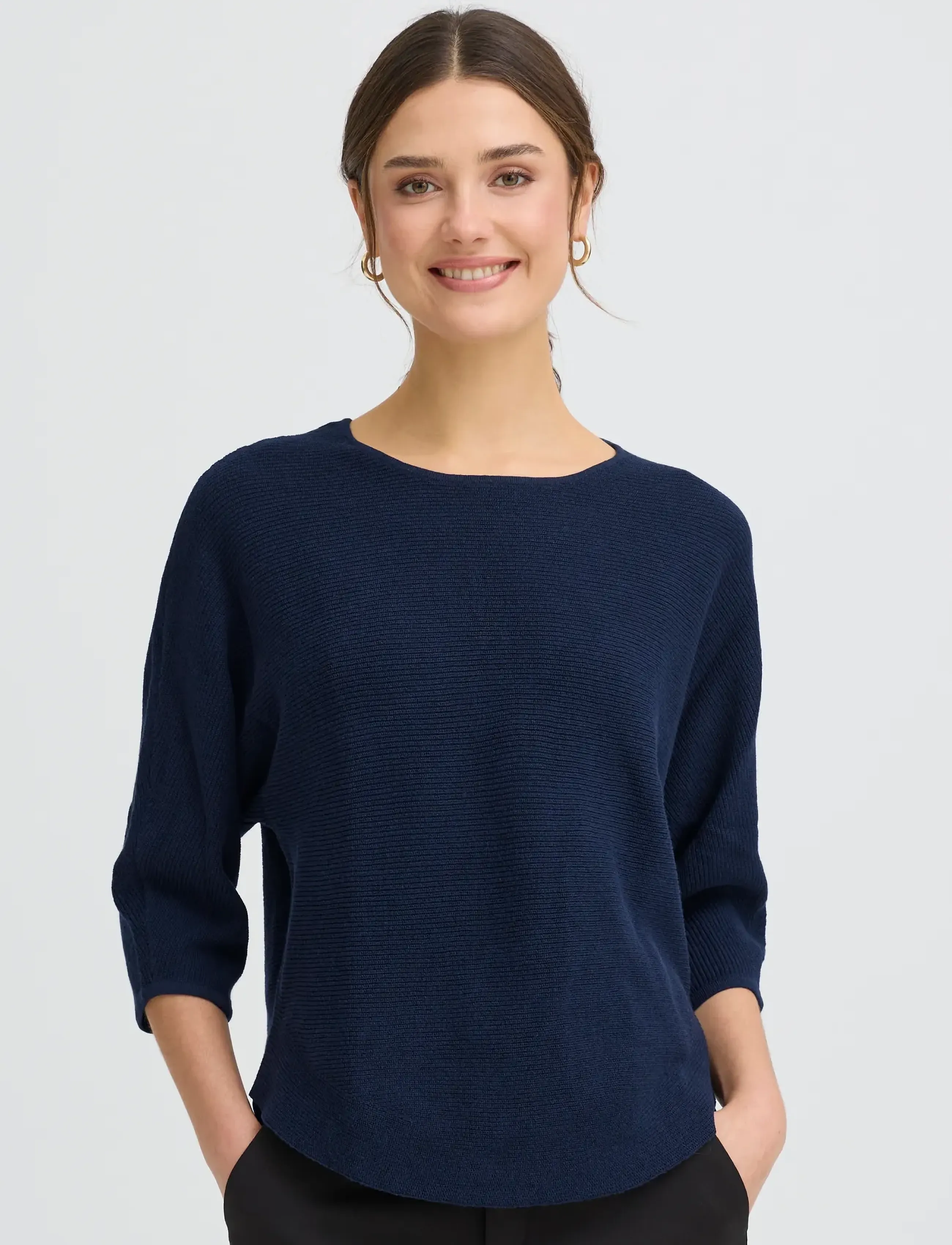 Fransa - FRSINJA PU 1 - džemperi - navy blazer - 3