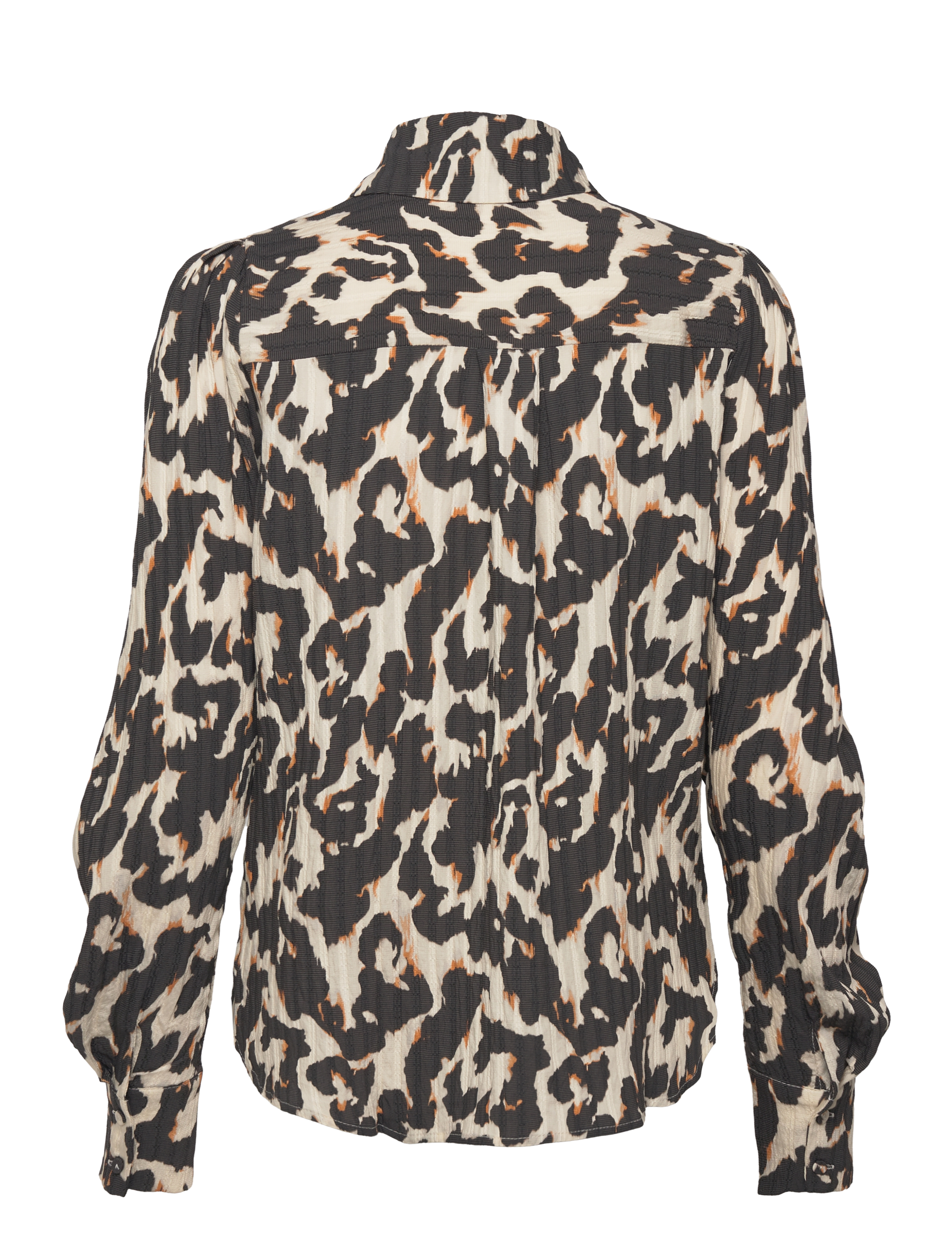 Fransa - FRLELU SH 1 - långärmade blusar - black aop ao24 02e - 2