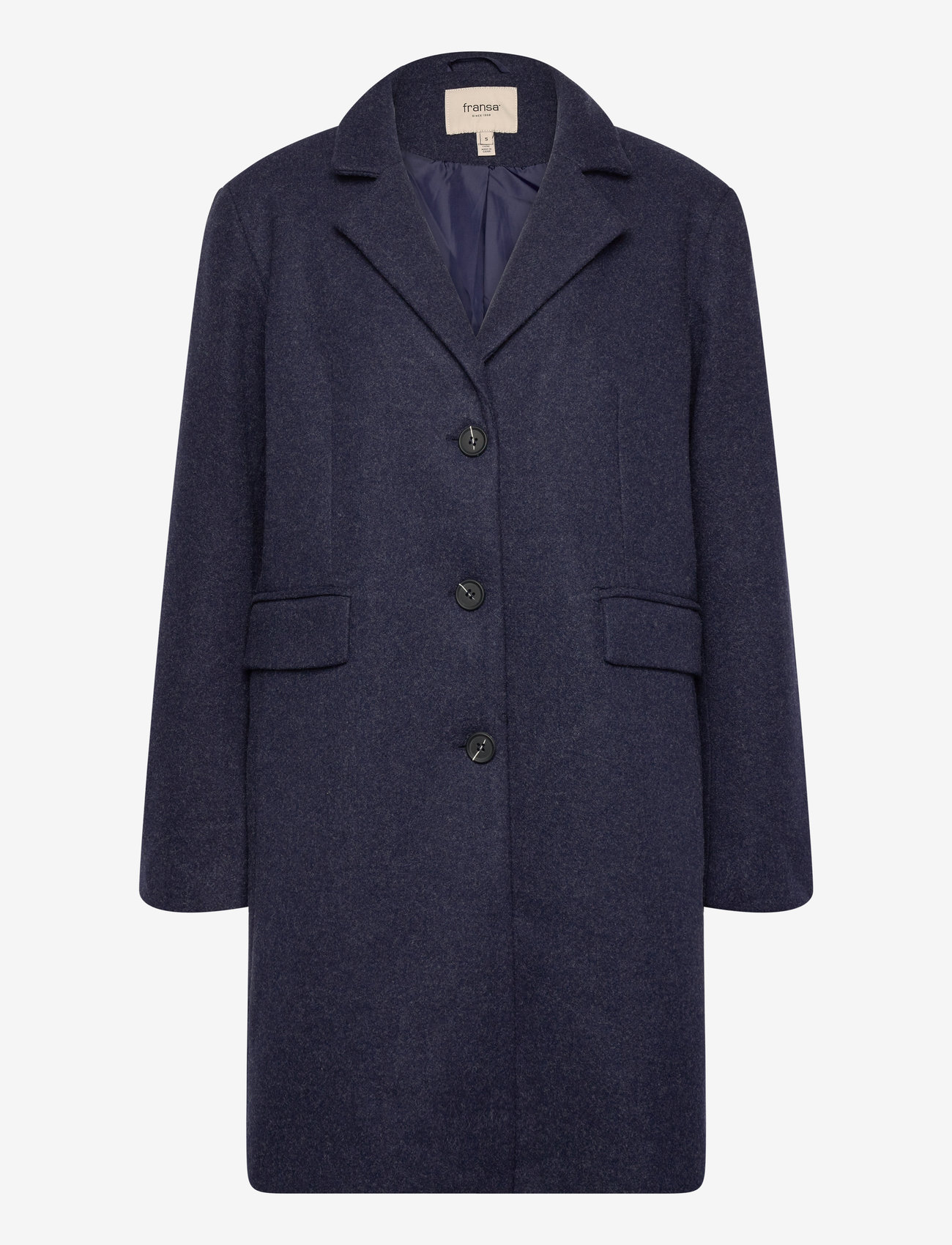 Fransa - FRPAIGE JA 4 - wintermäntel - navy blazer melange - 1