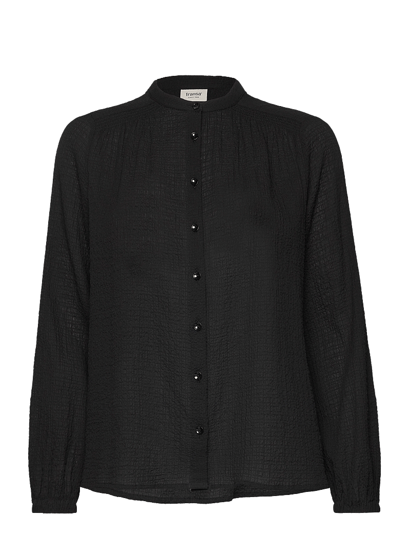 Fransa - FRMALA SH 1 - langärmlige blusen - black - 1