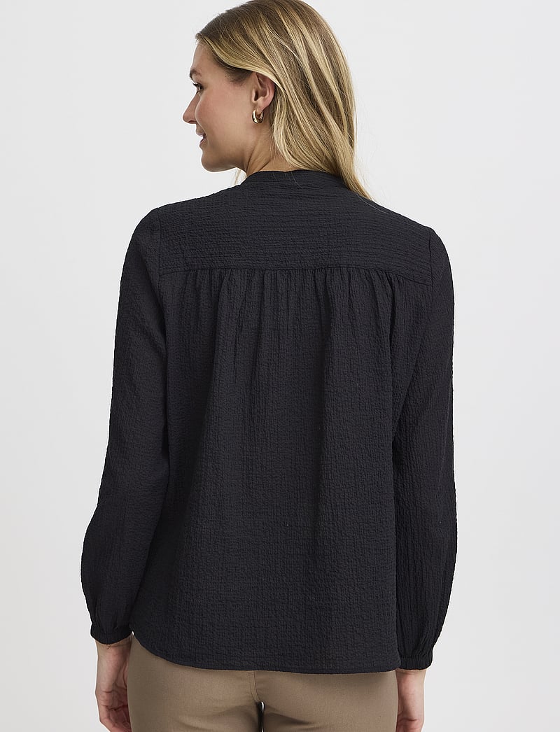 Fransa - FRMALA SH 1 - langärmlige blusen - black - 3