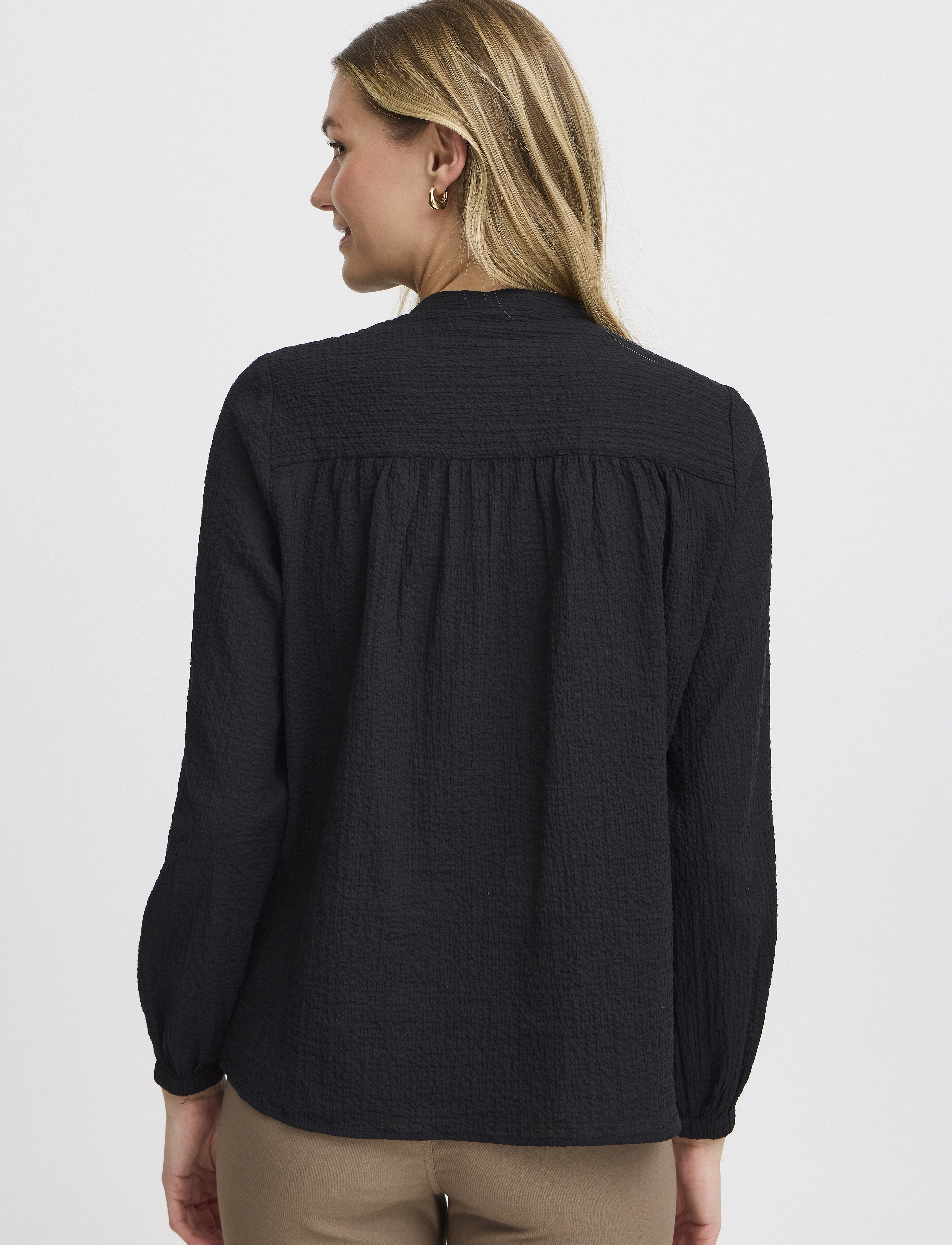 Fransa - FRMALA SH 1 - långärmade blusar - black - 3