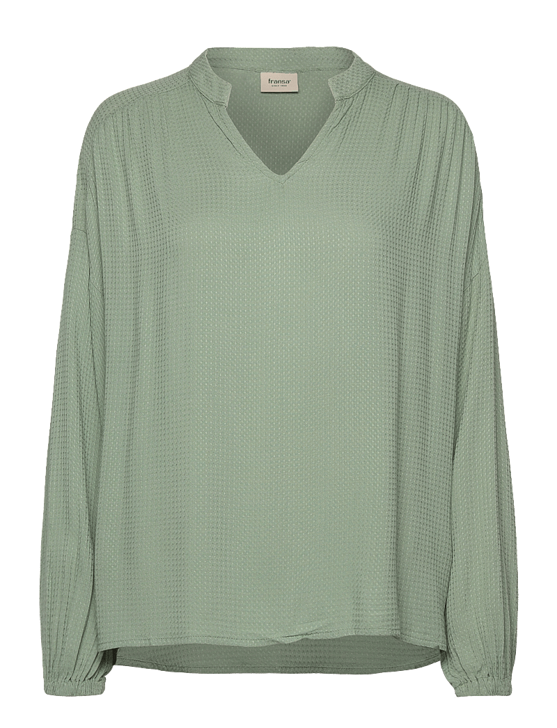 Fransa - FROLINE BL 4 - långärmade blusar - green bay - 1