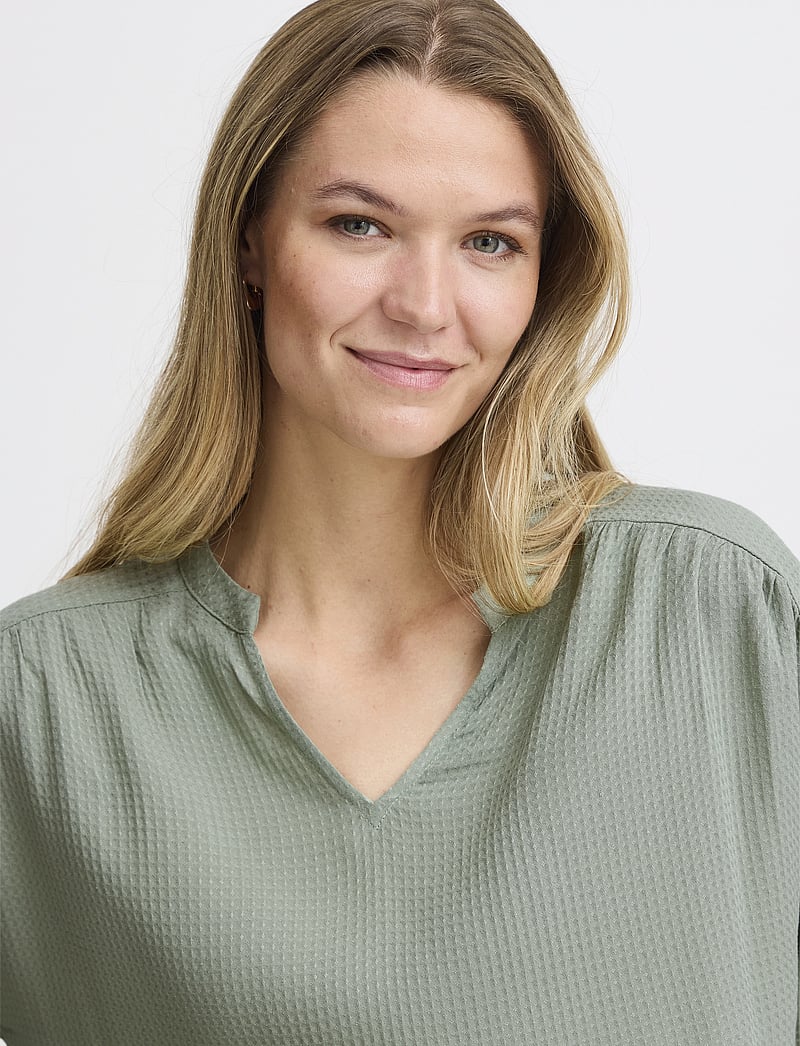 Fransa - FROLINE BL 4 - långärmade blusar - green bay - 5