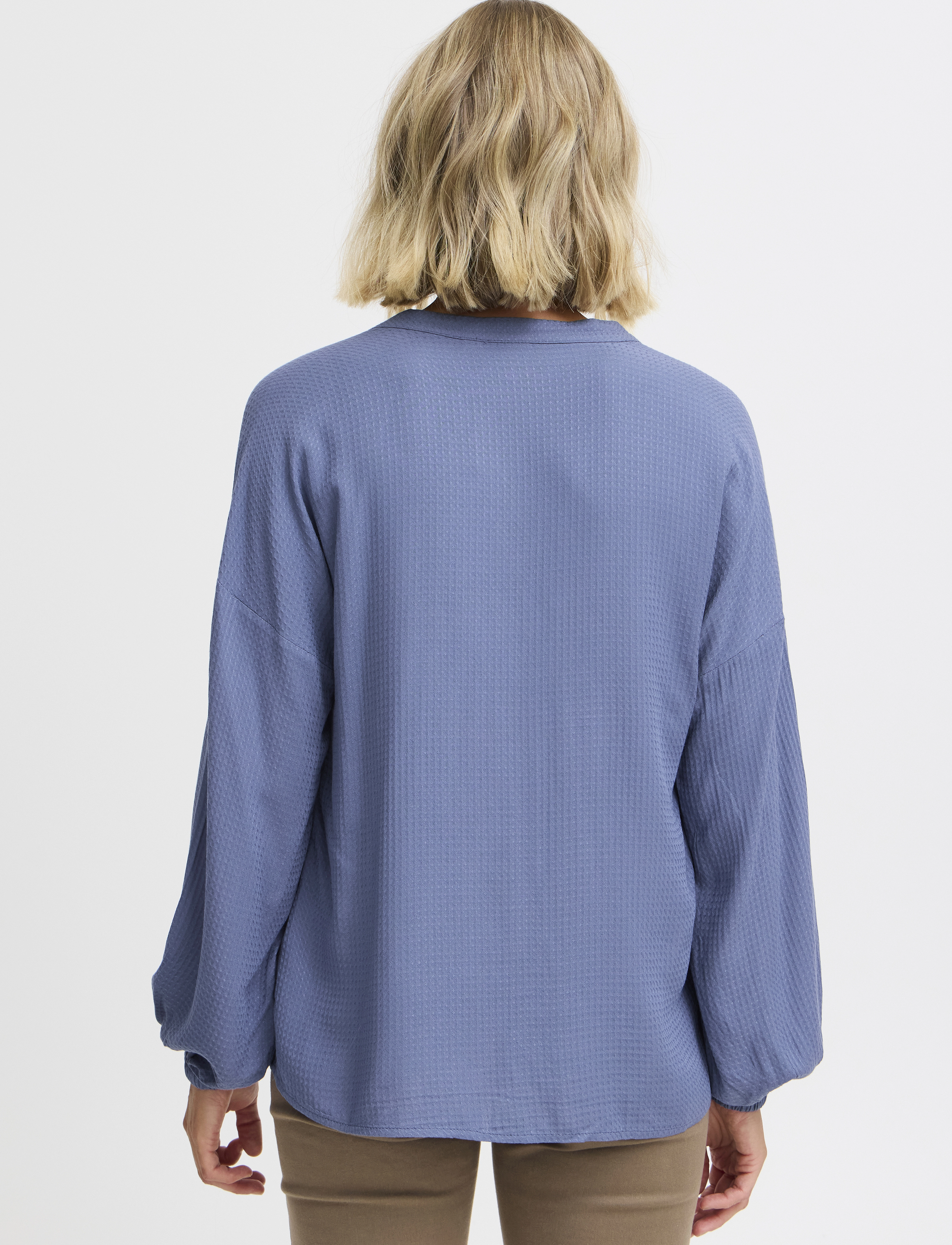 Fransa - FROLINE BL 4 - långärmade blusar - vintage indigo - 4