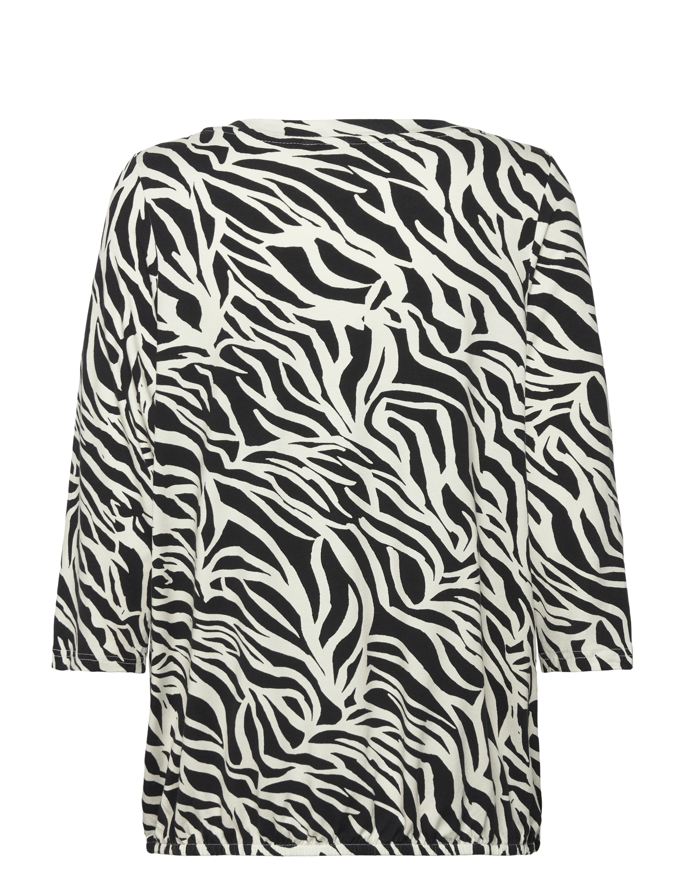 Fransa - FRFLORA TEE 3 - laveste priser - black birch aop ao24 02c - 2