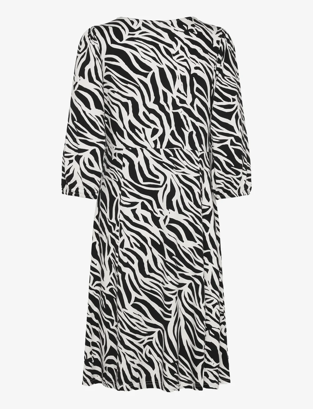 Fransa - FRFLORA DR 2 - midiklänningar - black birch aop ao24 02c - 2