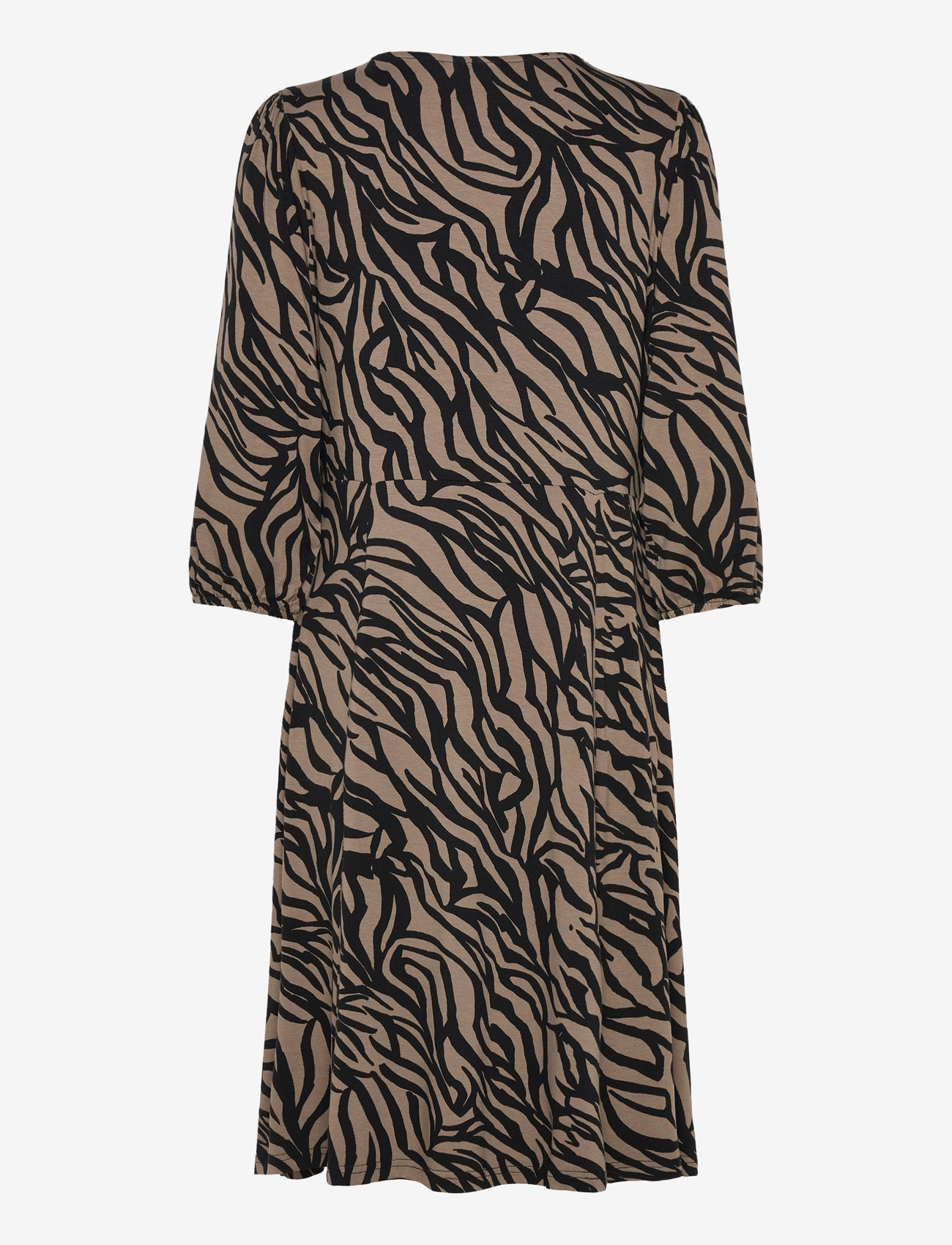 Fransa - FRFLORA DR 2 - midiklänningar - walnut w. black aop ao24 - 1