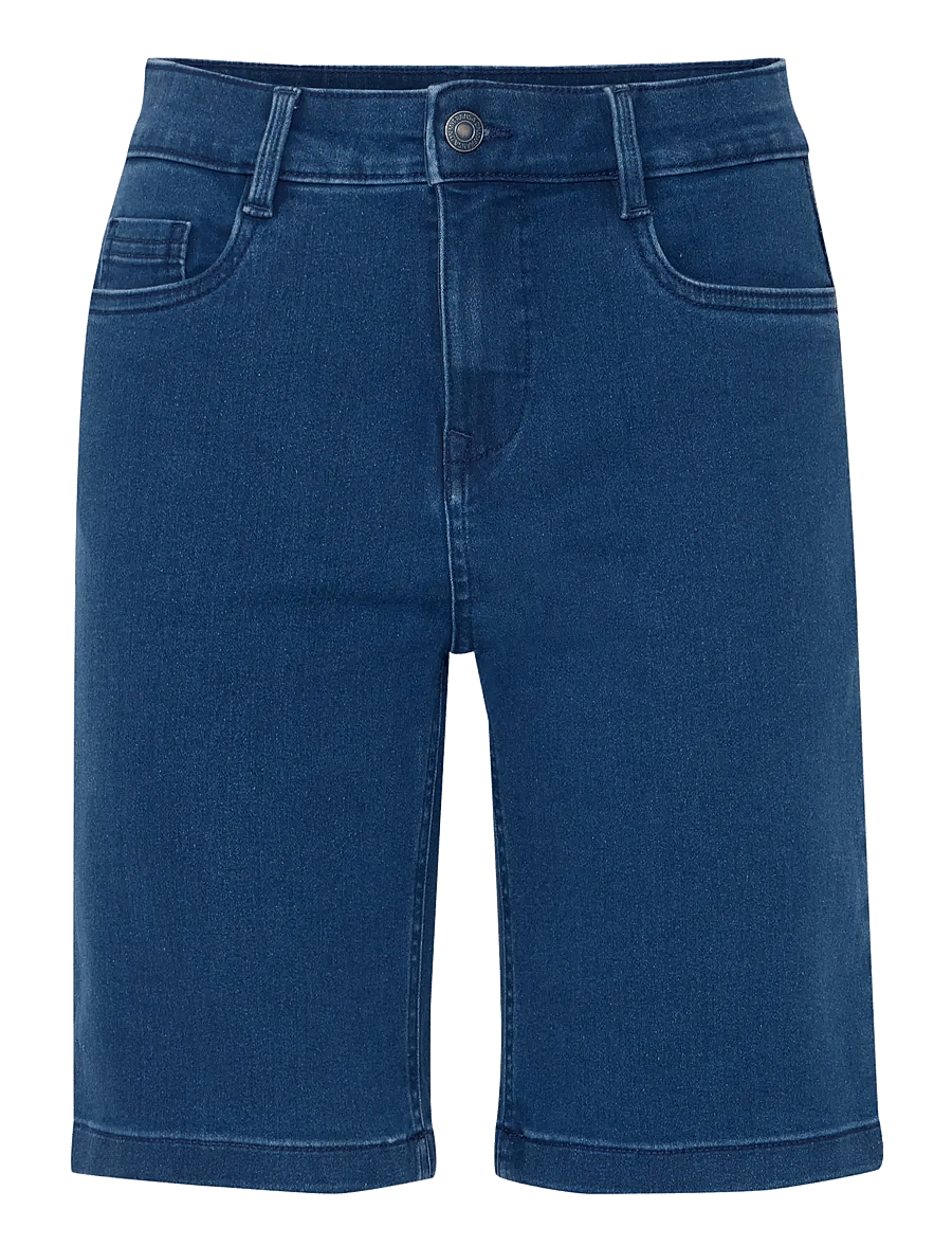 Fransa - FRLUXE ELLI SHO 1 - jorty - mid blue denim - 1